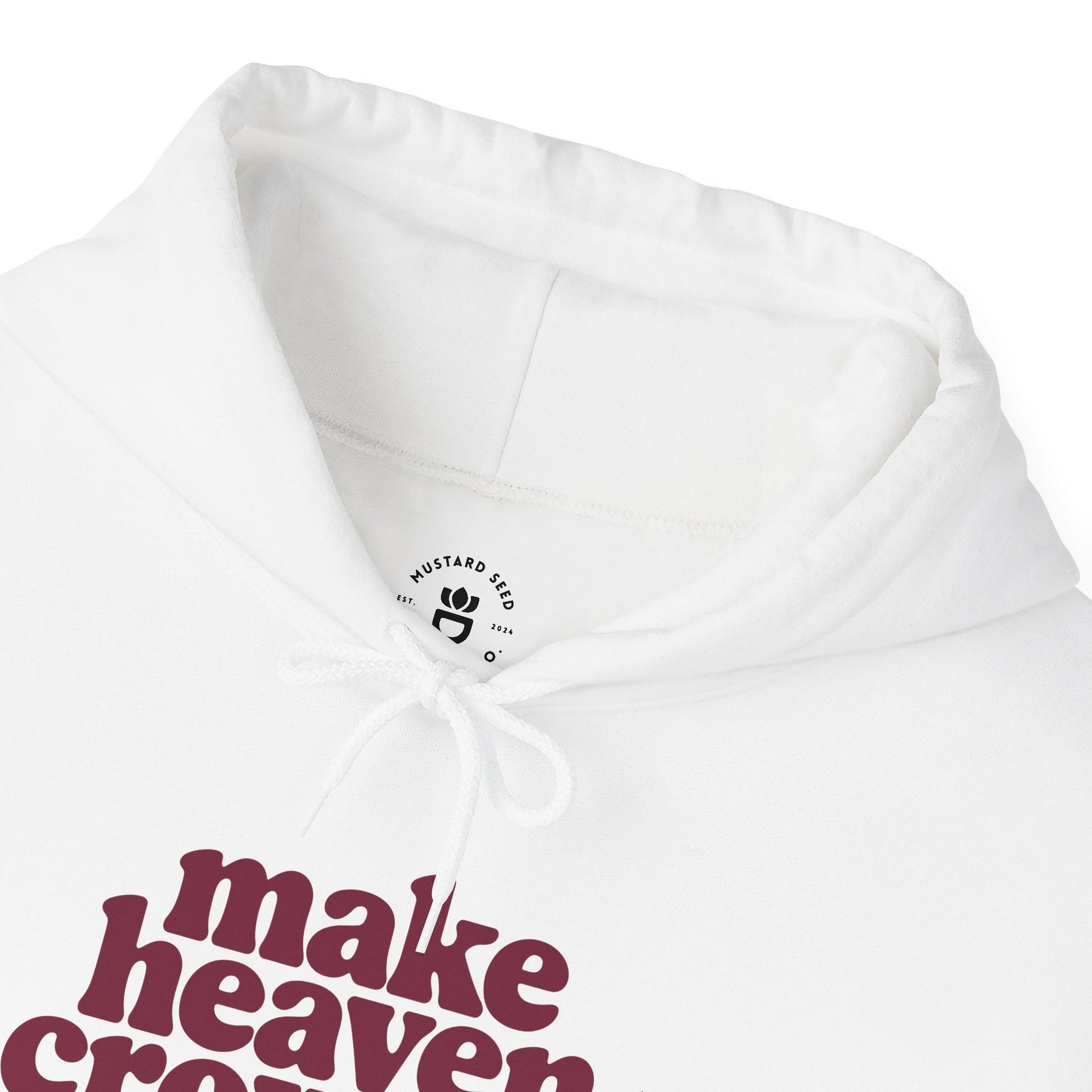“Make Heaven Crowded” Unisex Heavy Blend™ Hooded Sweatshirt