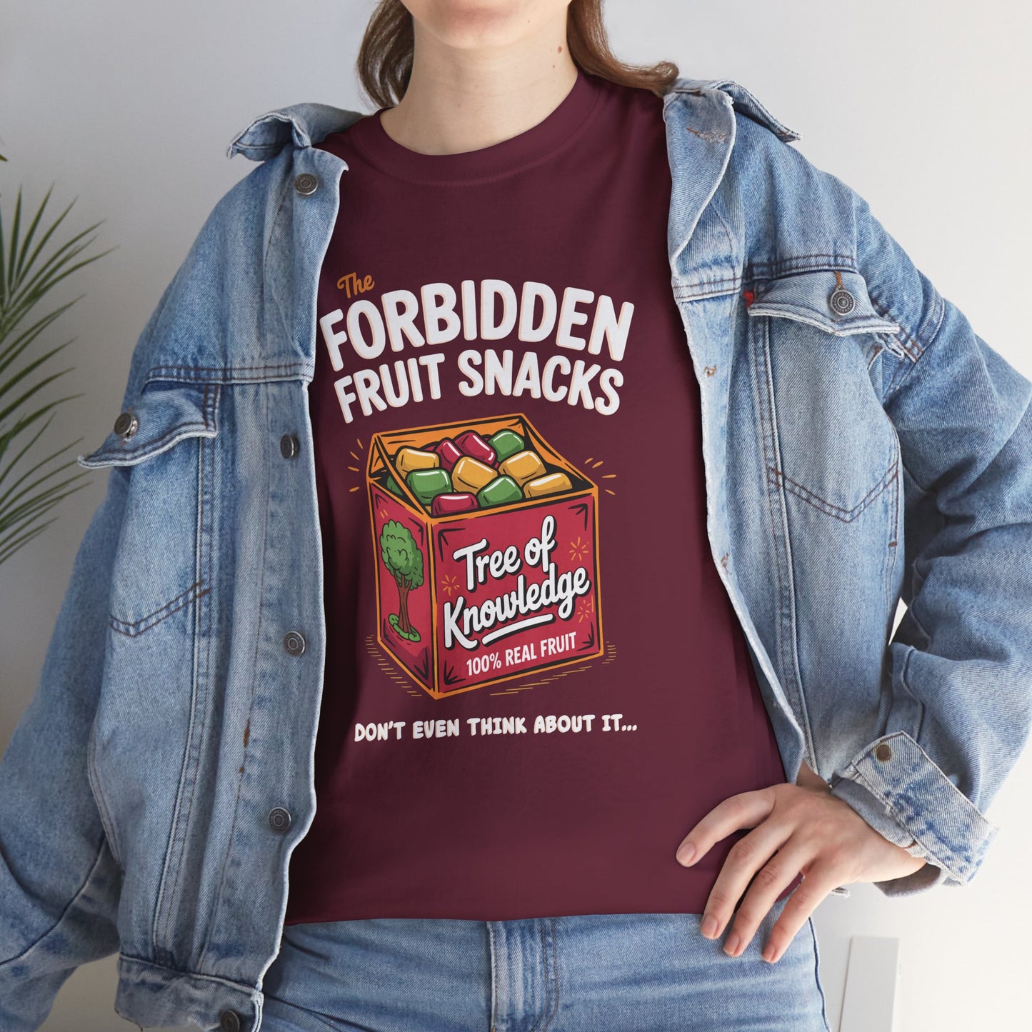 "Forbidden Fruit" Unisex Heavy Cotton Tee