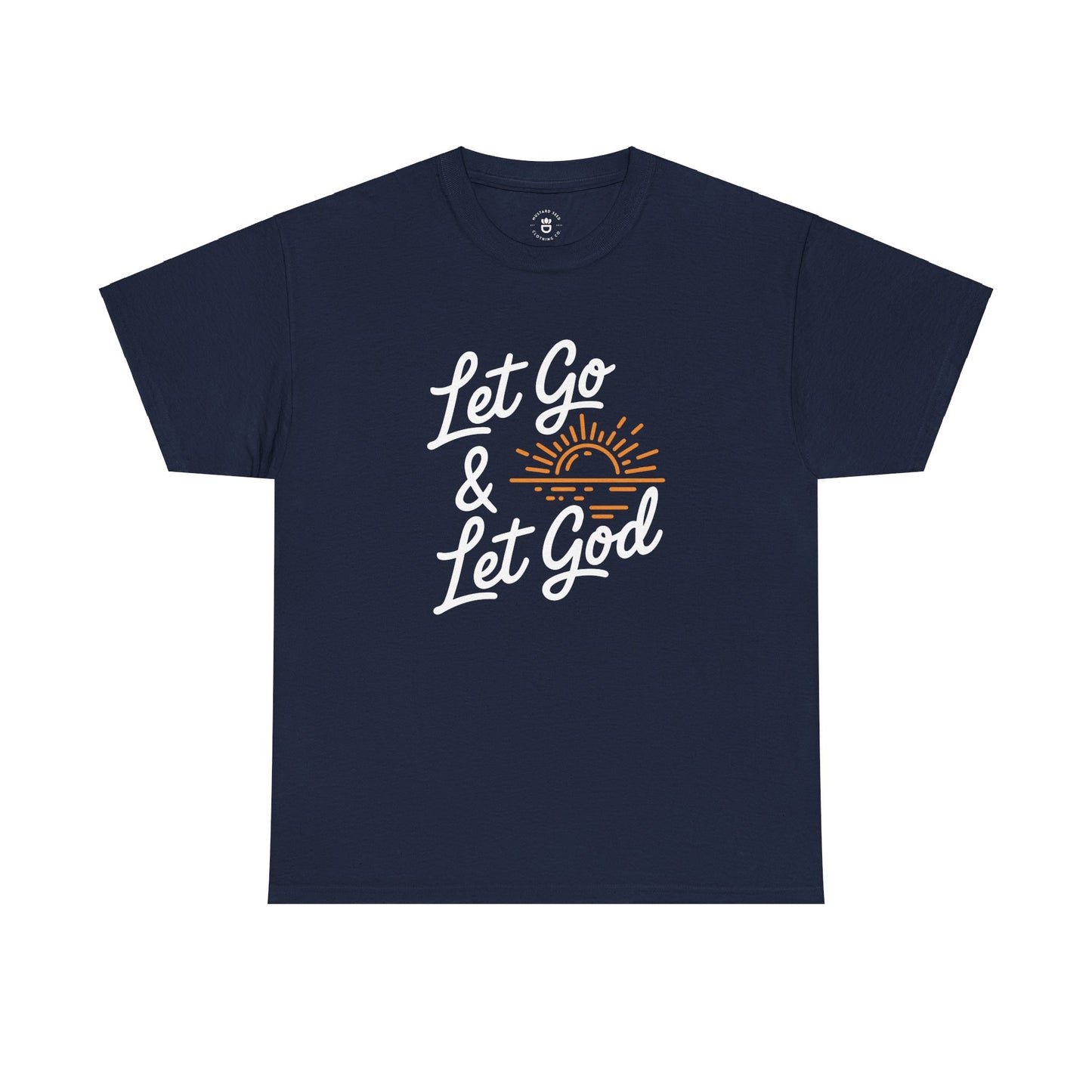 "Let Go & Let God" Unisex Heavy Cotton Tee