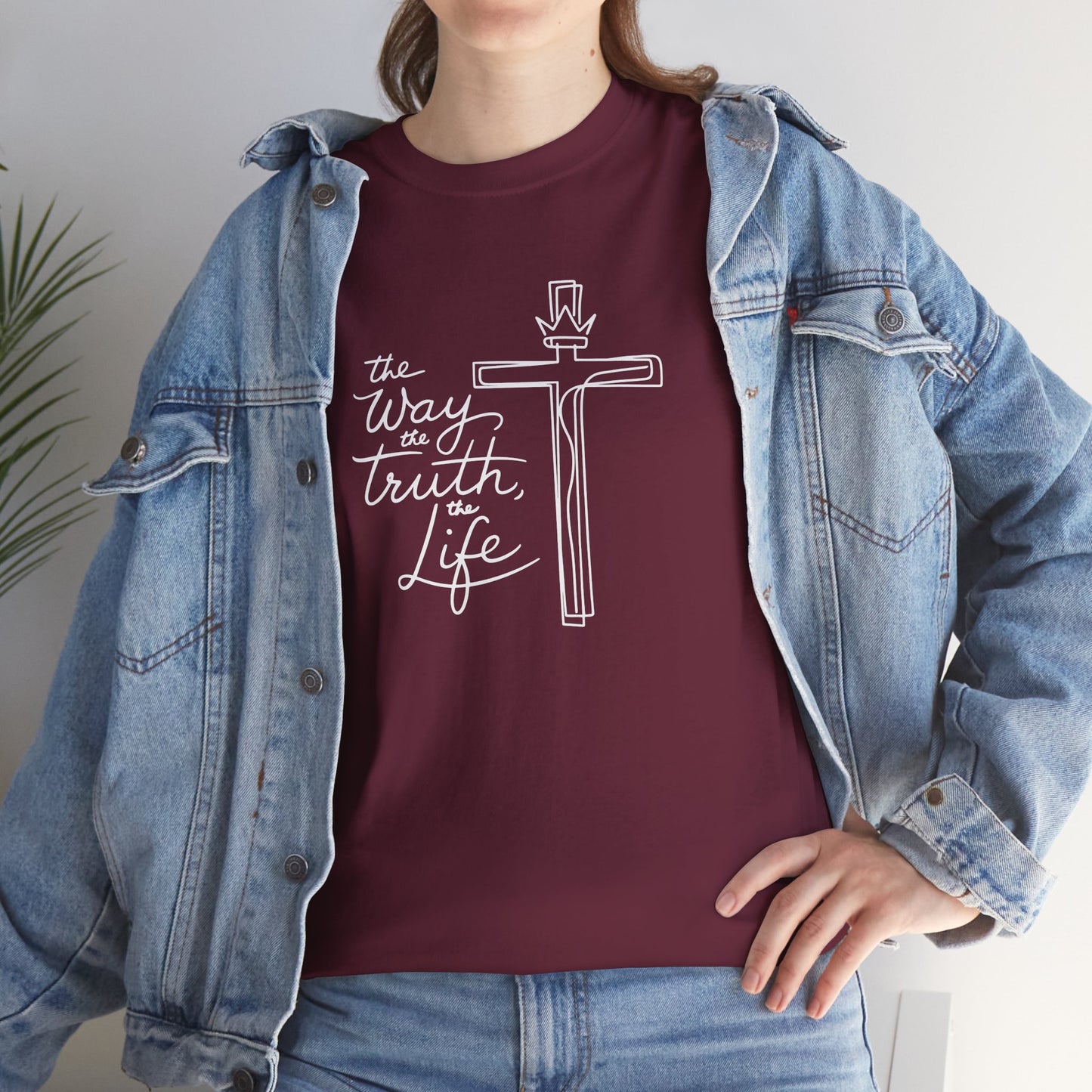 "The Way" Women's Heavy Cotton Tee