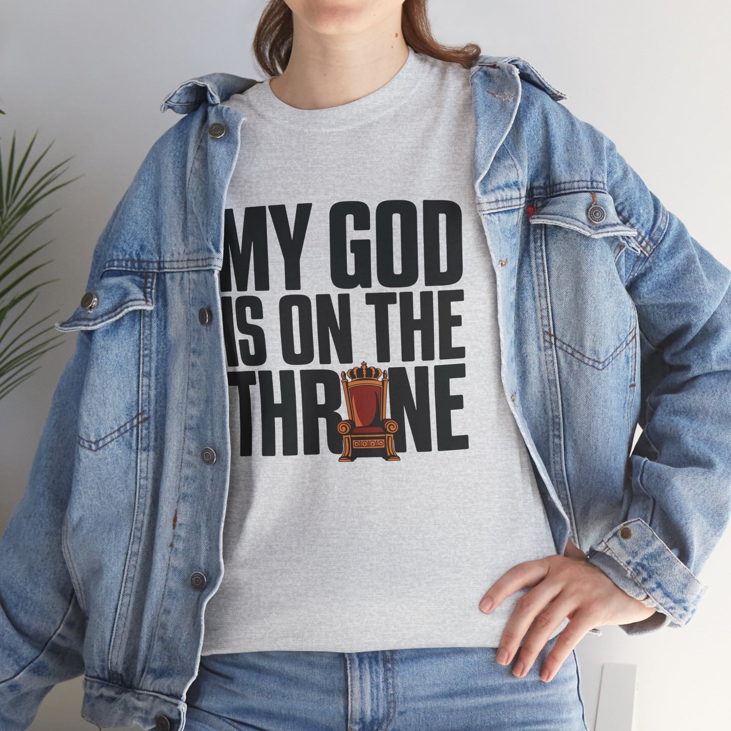 "On the Throne" Unisex Heavy Cotton Tee