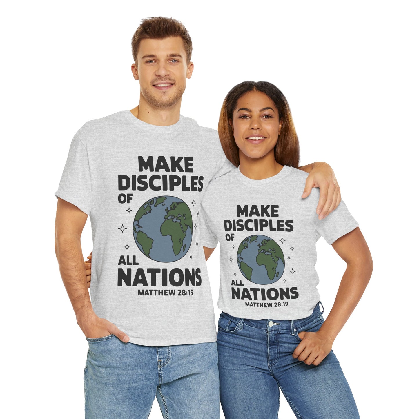 "Make Disciples" Unisex Heavy Cotton Tee