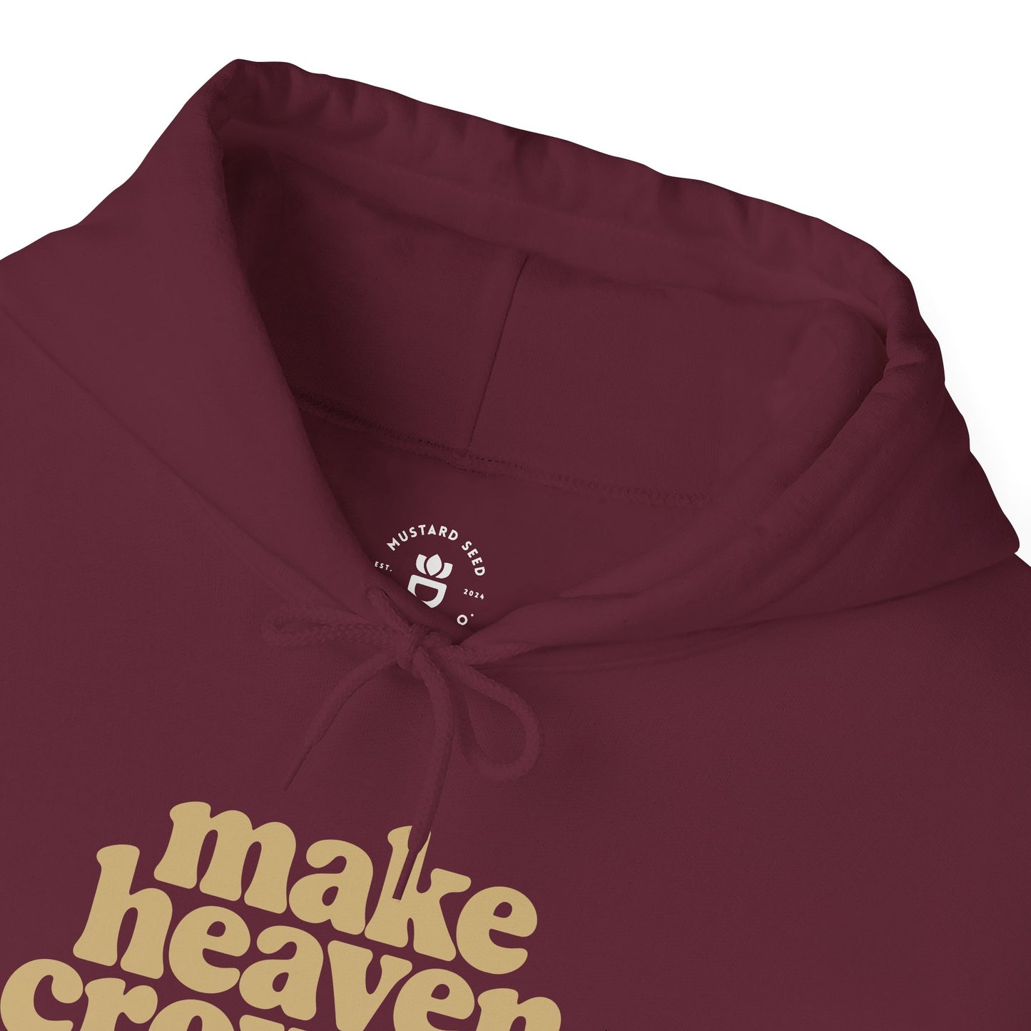 “Make Heaven Crowded” Unisex Heavy Blend™ Hooded Sweatshirt