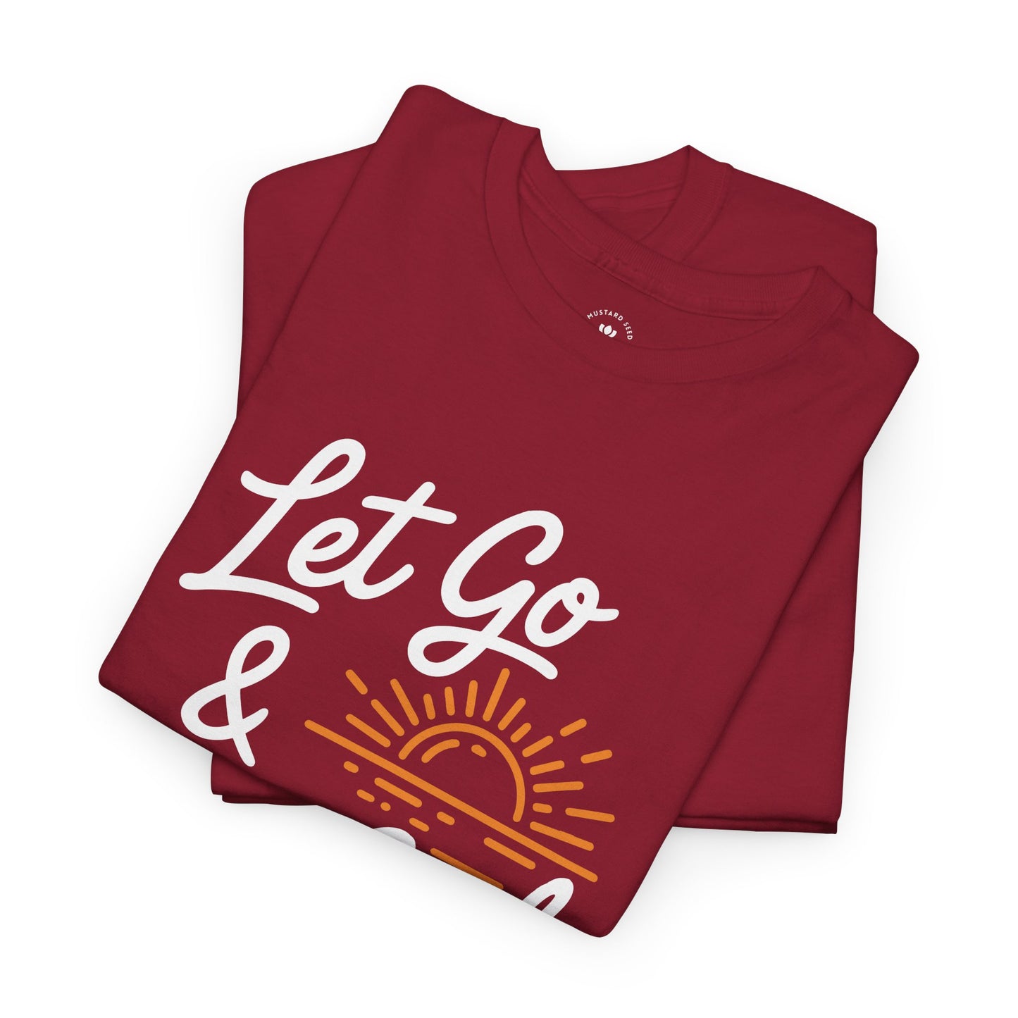 "Let Go & Let God" Unisex Heavy Cotton Tee