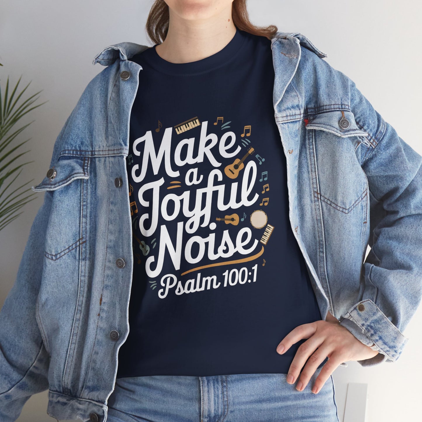 "Joyful Noise" Unisex Heavy Cotton Tee