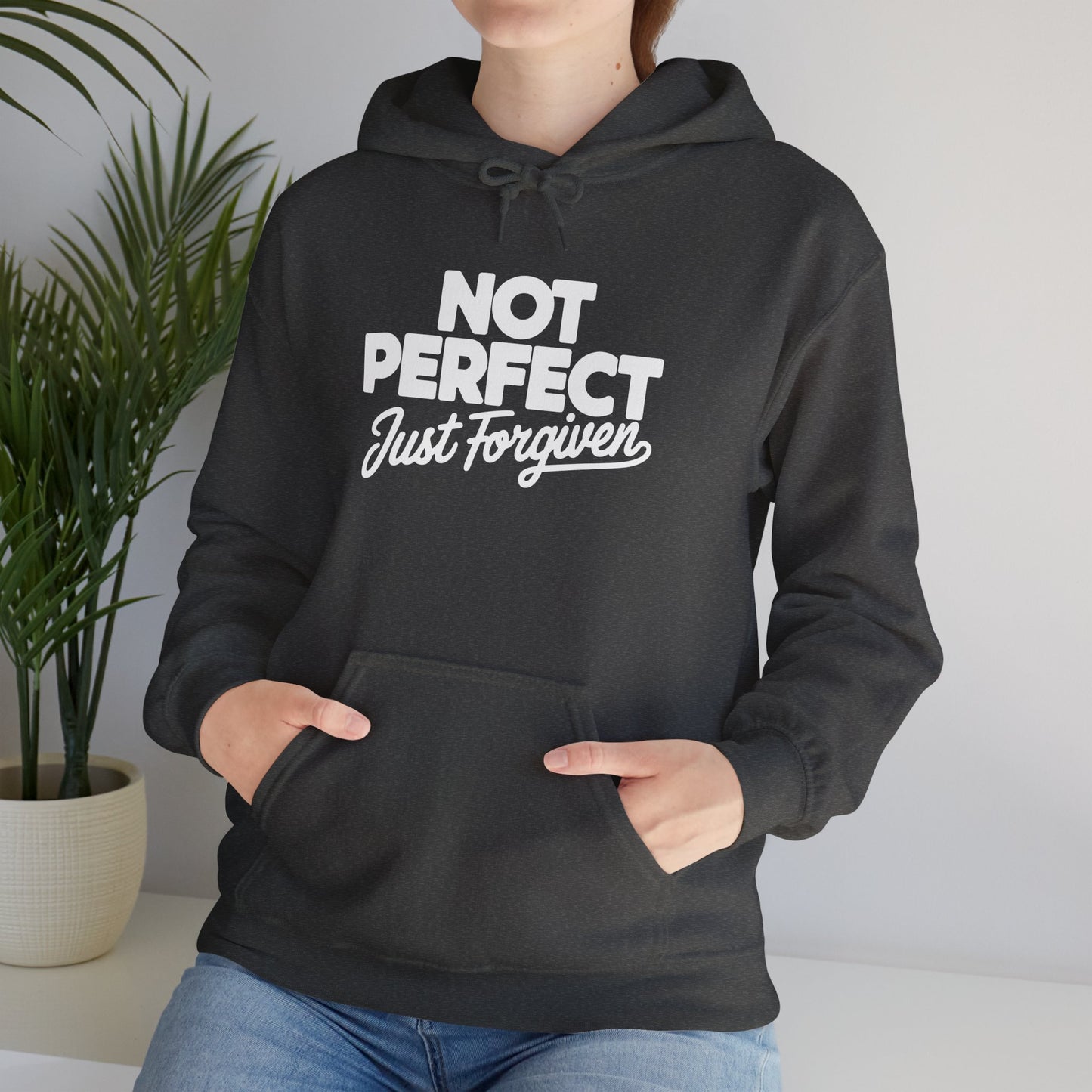 “Not Perfect” Unisex Heavy Blend™ Hooded Sweatshirt
