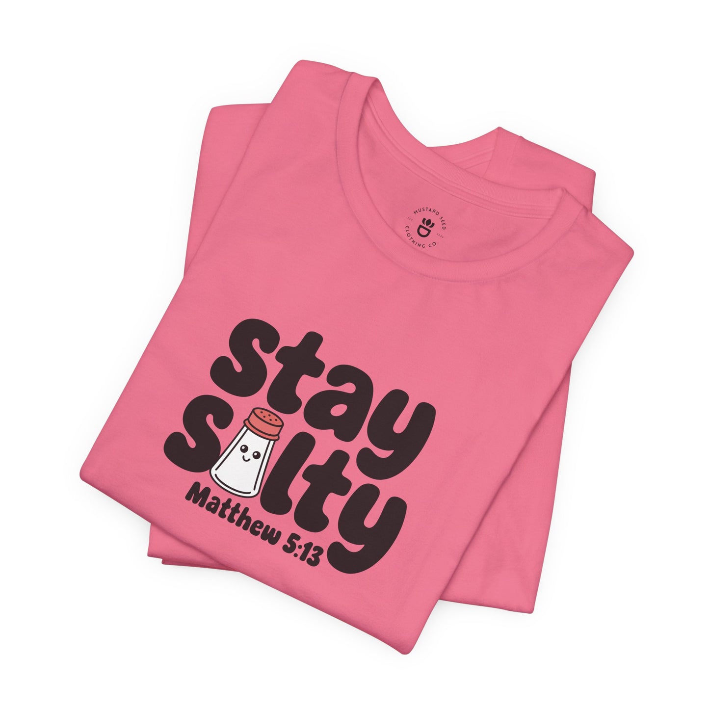 "Stay Salty" Women's Jersey Short Sleeve Tee