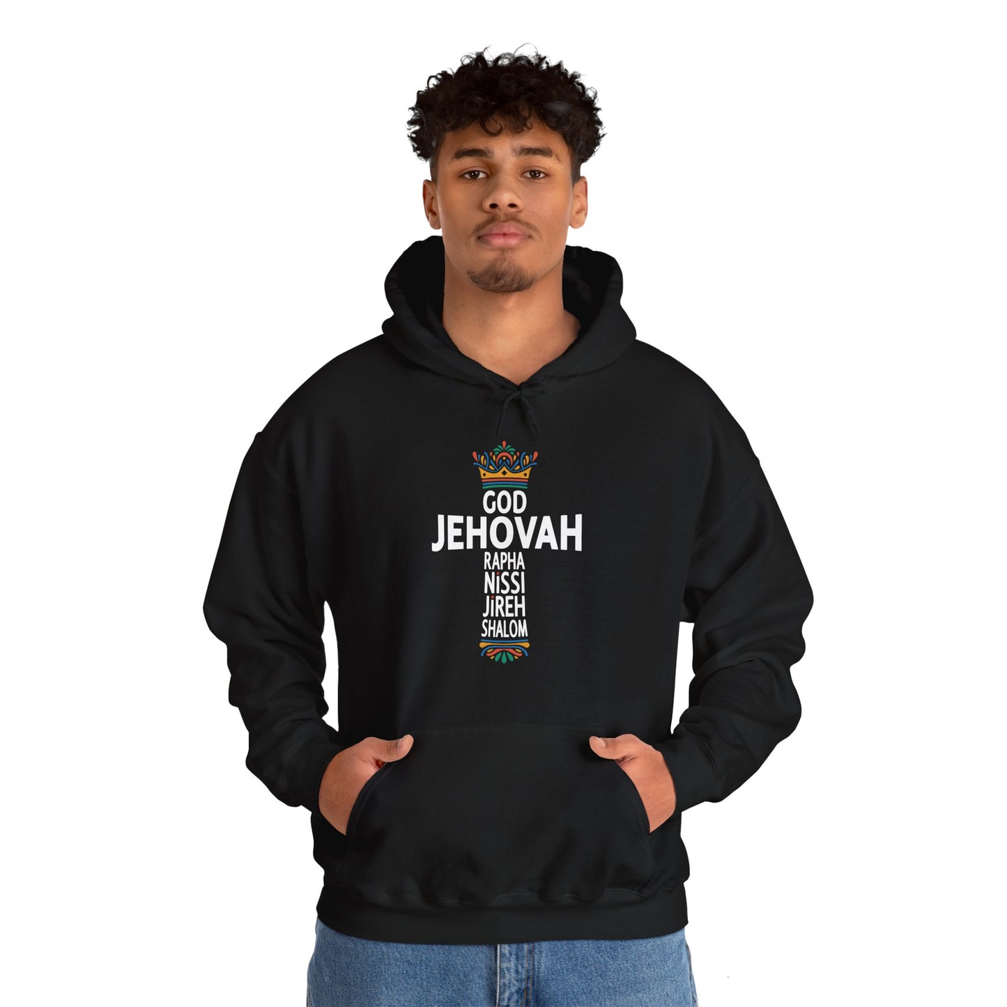 “Names of God” Unisex Heavy Blend™ Hooded Sweatshirt
