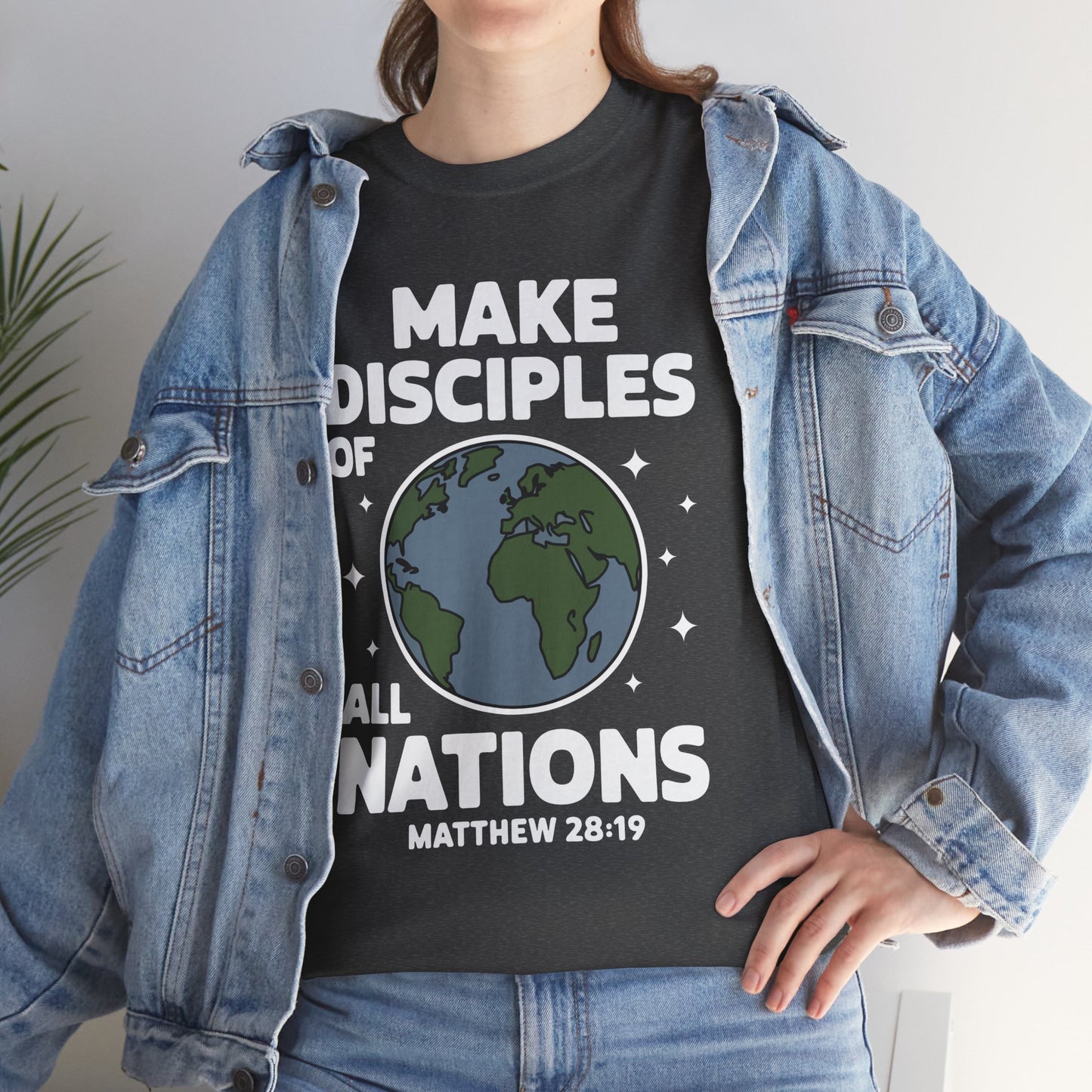 "Make Disciples" Unisex Heavy Cotton Tee