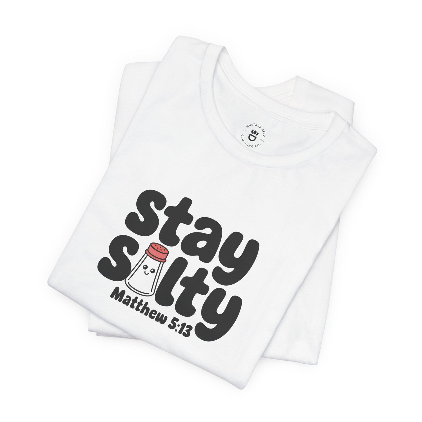 "Stay Salty" Women's Jersey Short Sleeve Tee