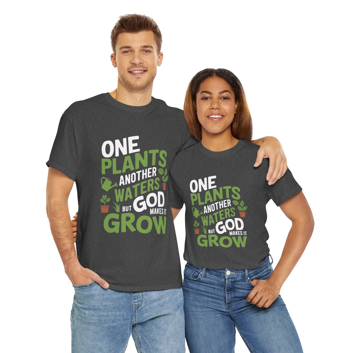 "One Plants" Unisex Heavy Cotton Tee