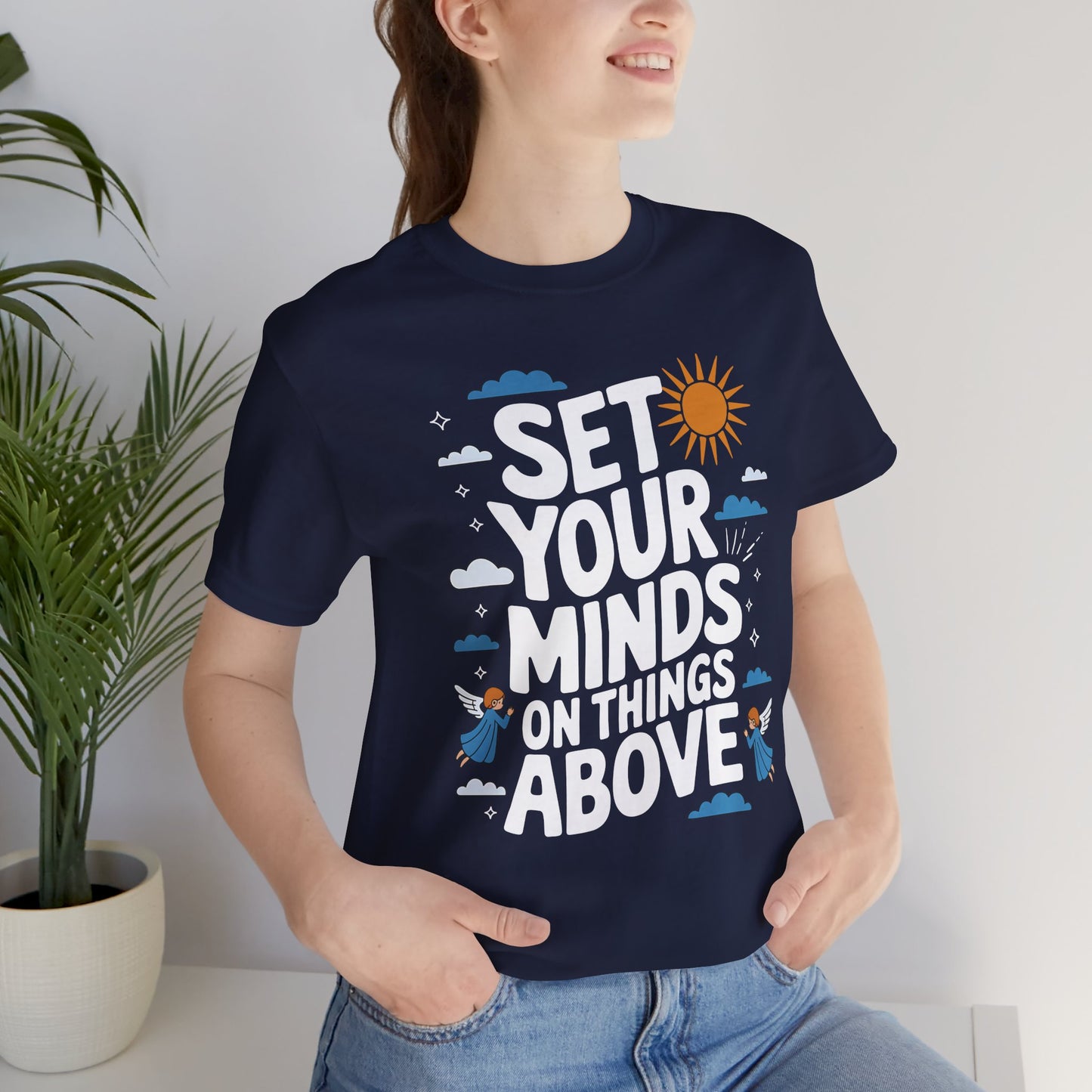 "Set Your Minds" Women's Jersey Short Sleeve Tee