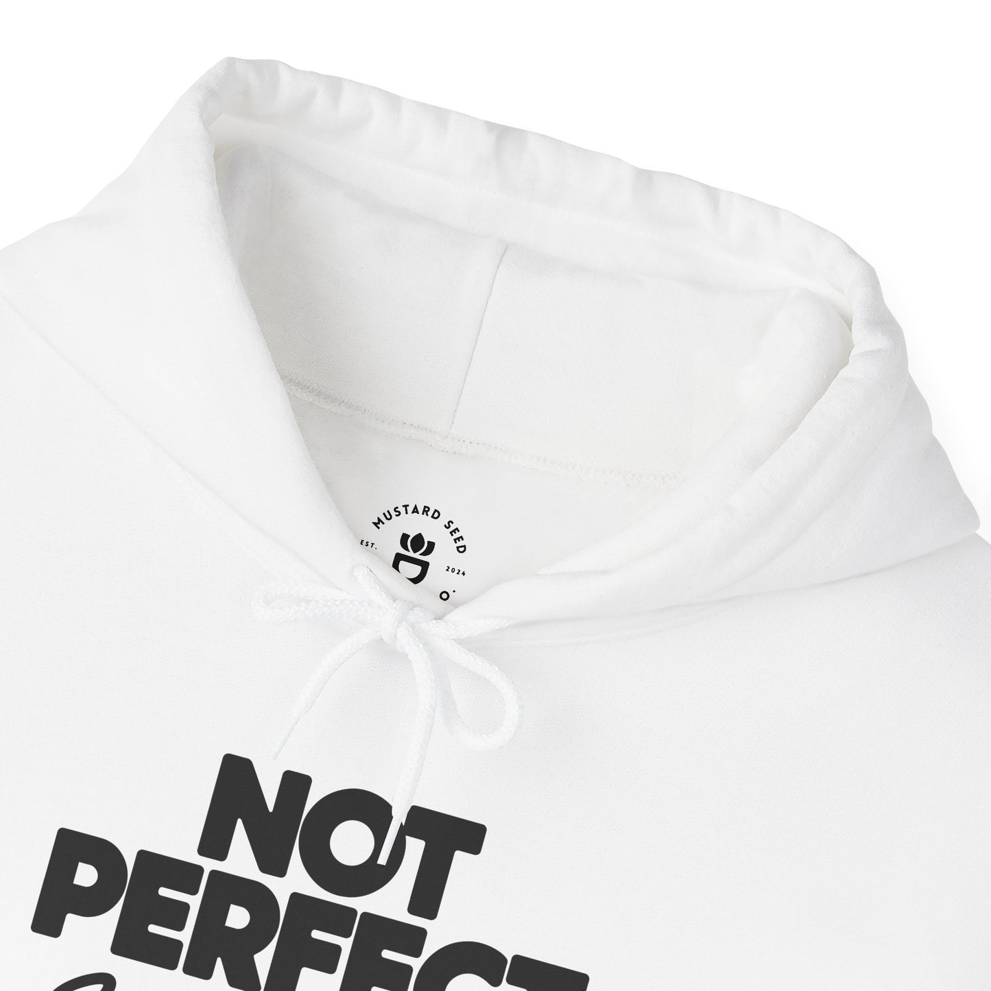 “Not Perfect” Unisex Heavy Blend™ Hooded Sweatshirt