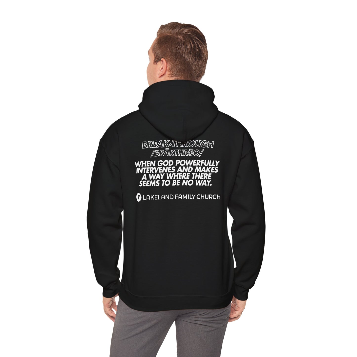 “Breakthrough” Unisex Heavy Blend™ Hooded Sweatshirt
