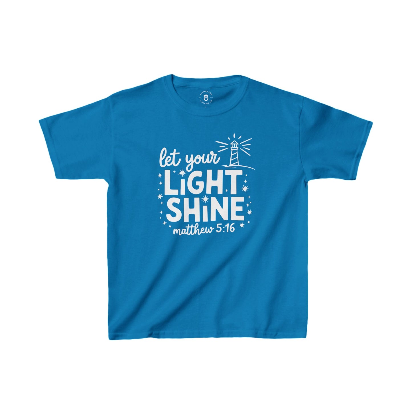 "Let Your Light Shine" Kids Heavy Cotton™ Tee