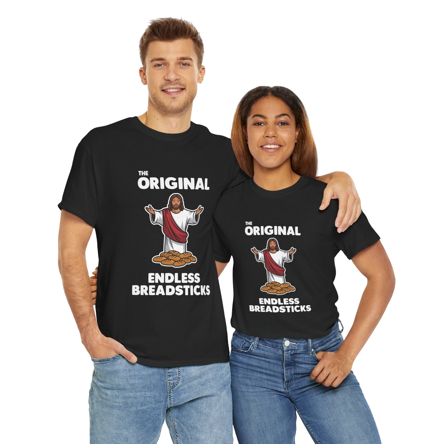 "Endless Breadsticks" Unisex Heavy Cotton Tee