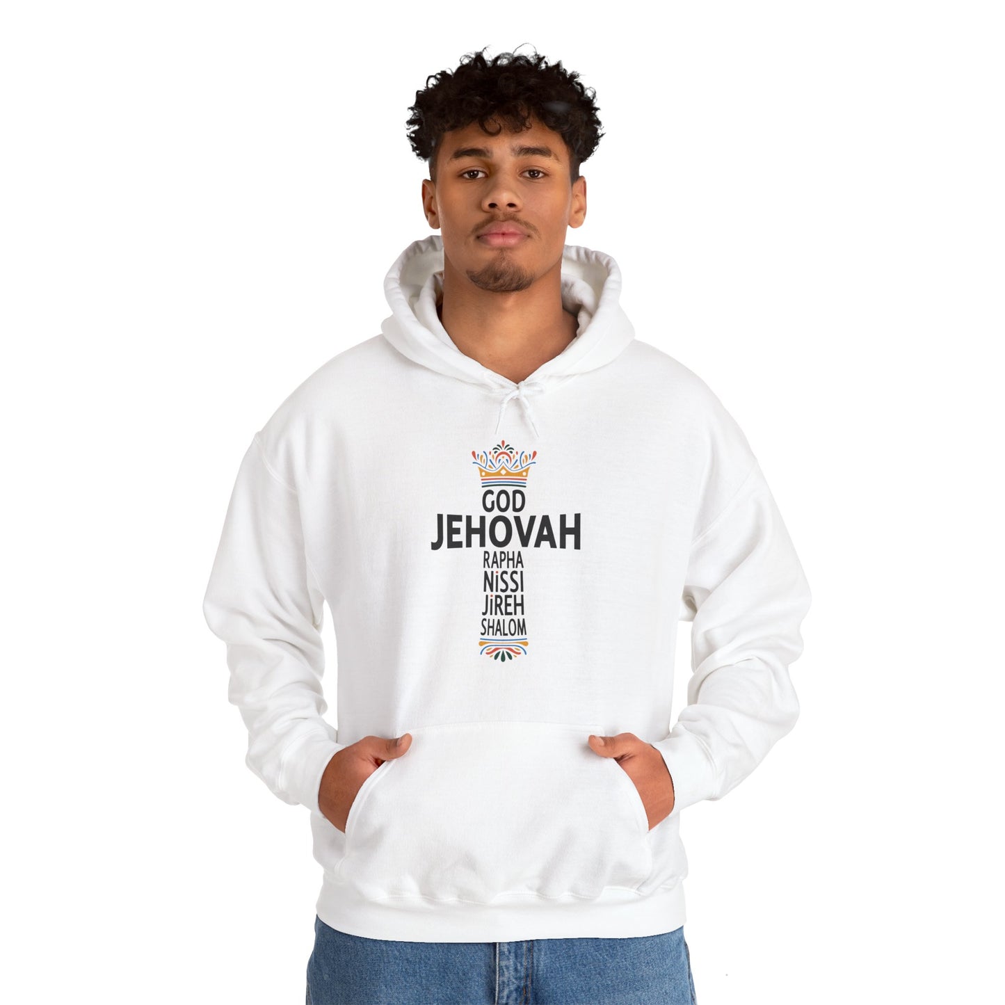 “Names of God” Unisex Heavy Blend™ Hooded Sweatshirt