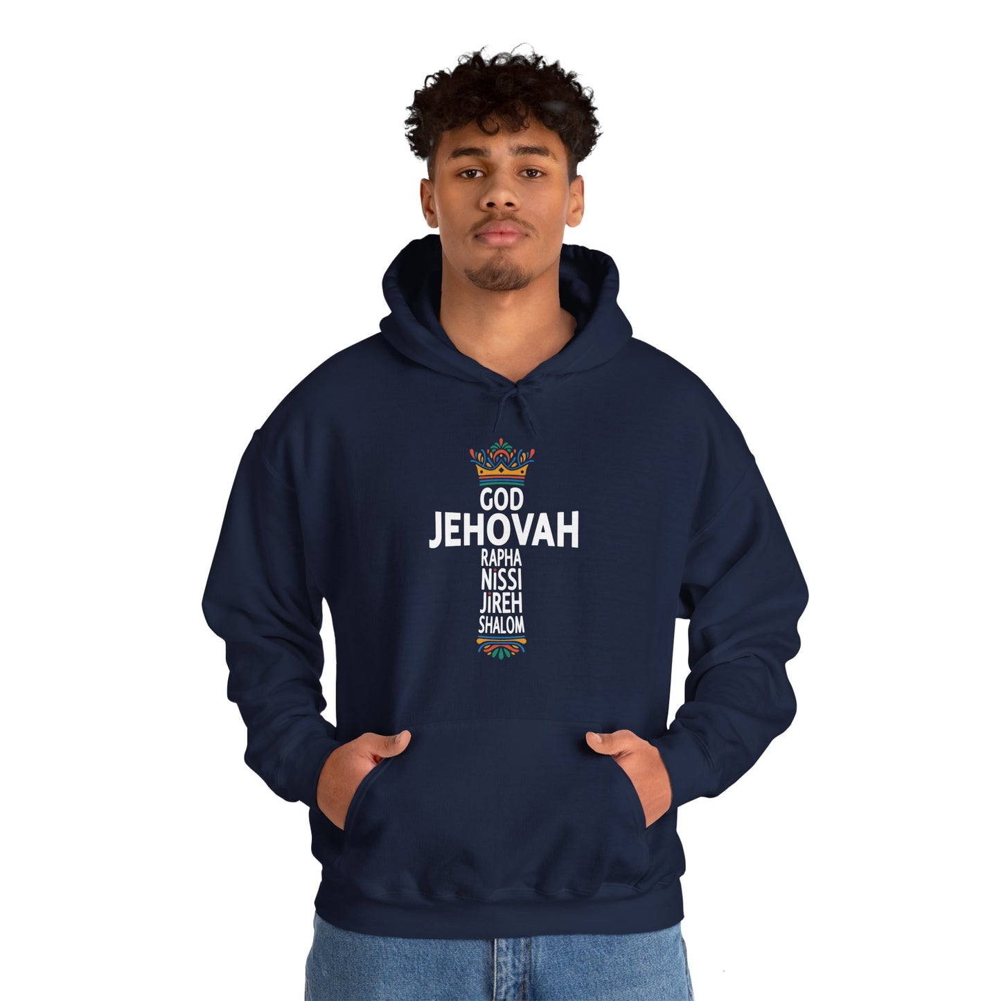“Names of God” Unisex Heavy Blend™ Hooded Sweatshirt