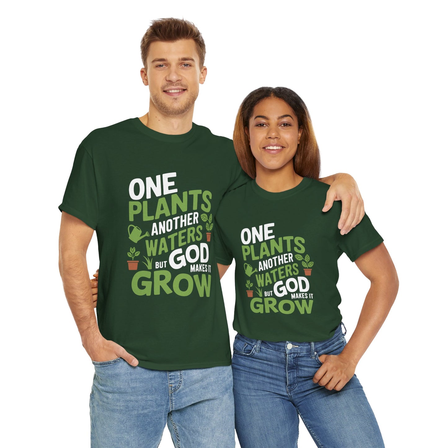 "One Plants" Unisex Heavy Cotton Tee