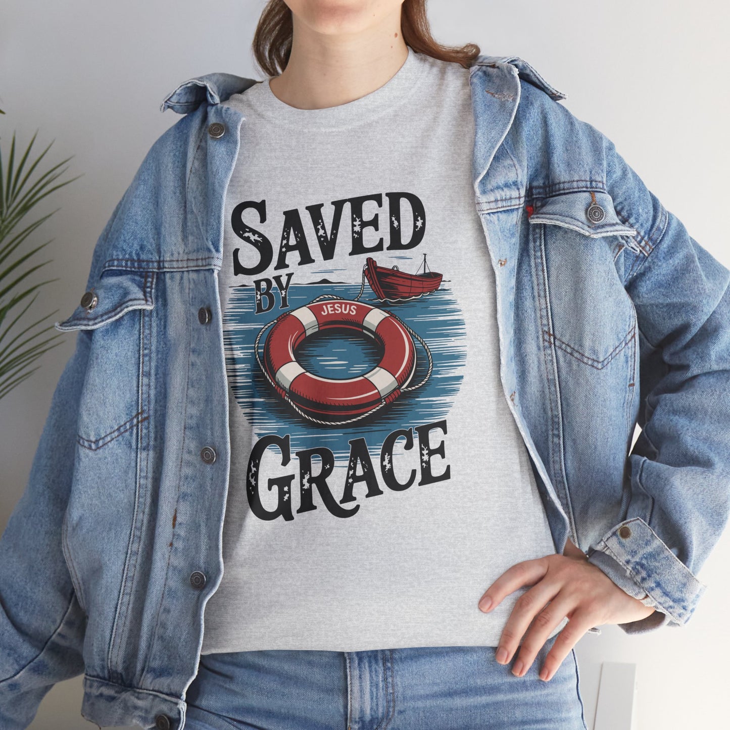 "Life Preserver" Unisex Heavy Cotton Tee
