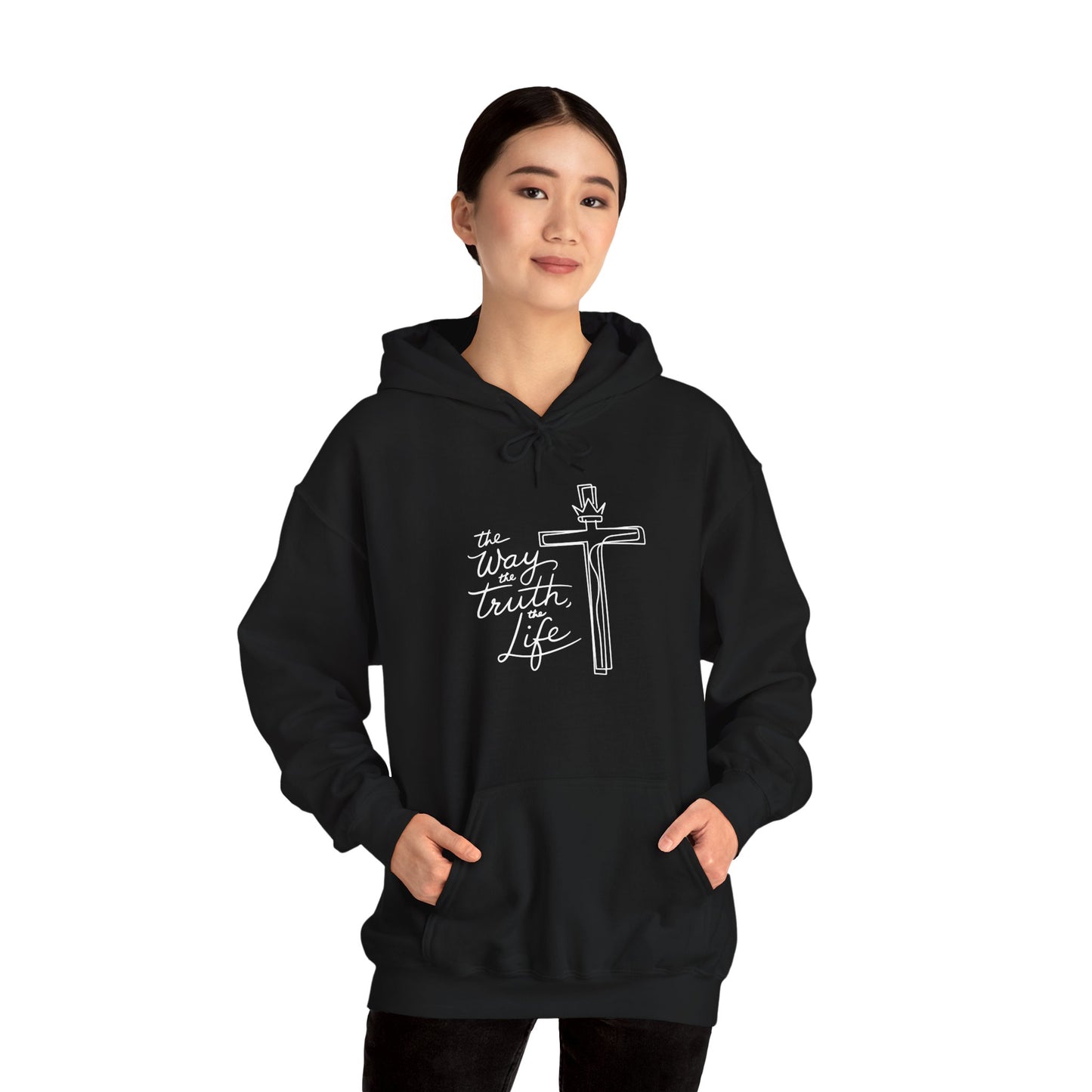 “The Way” Women's Heavy Blend™ Hooded Sweatshirt