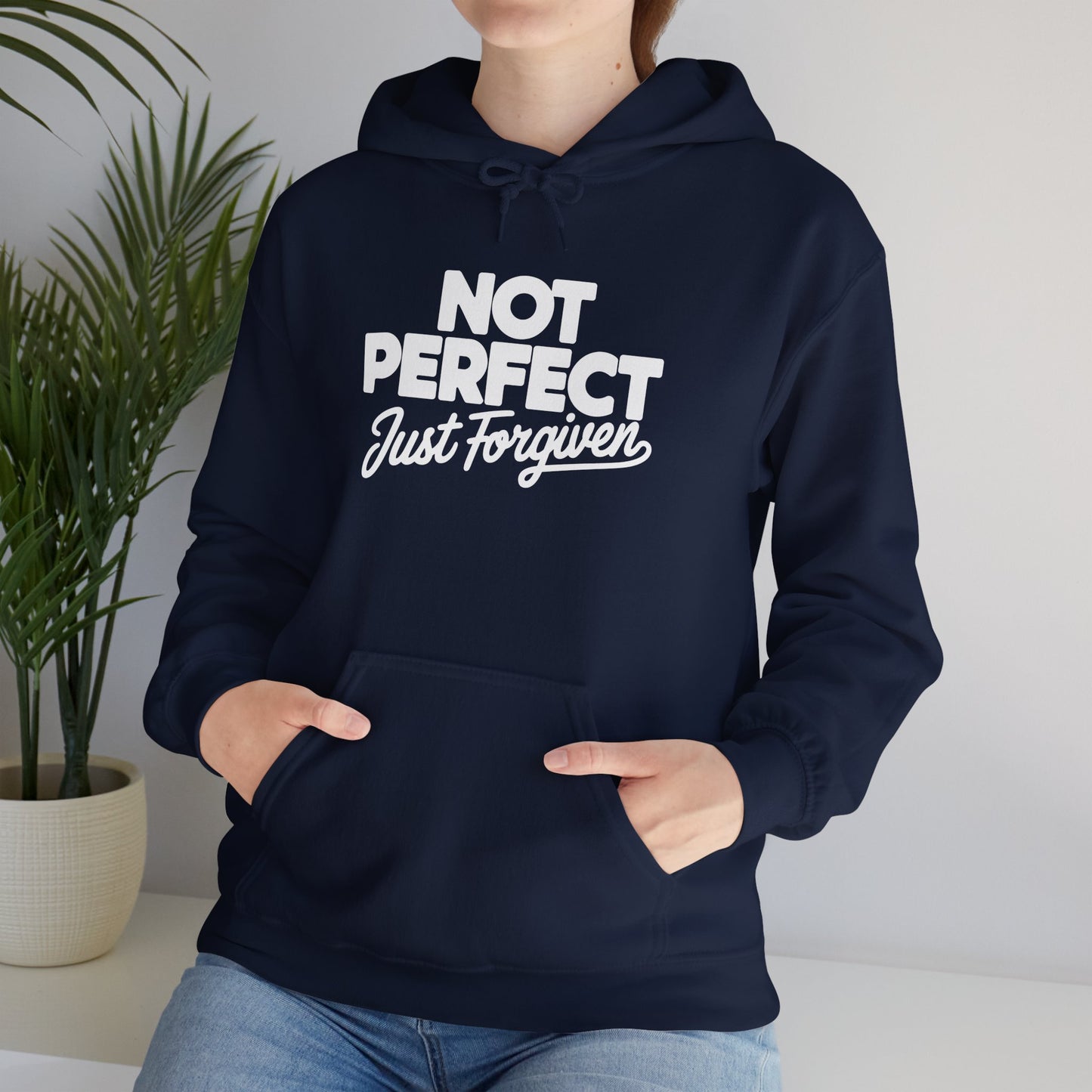 “Not Perfect” Unisex Heavy Blend™ Hooded Sweatshirt