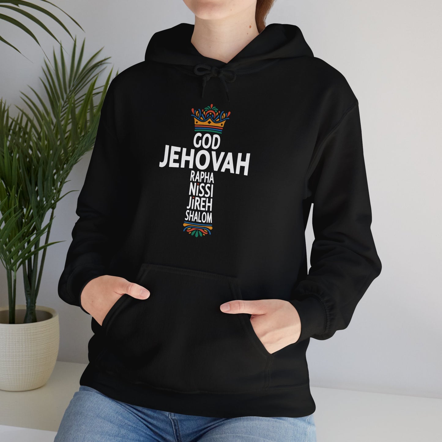 “Names of God” Unisex Heavy Blend™ Hooded Sweatshirt