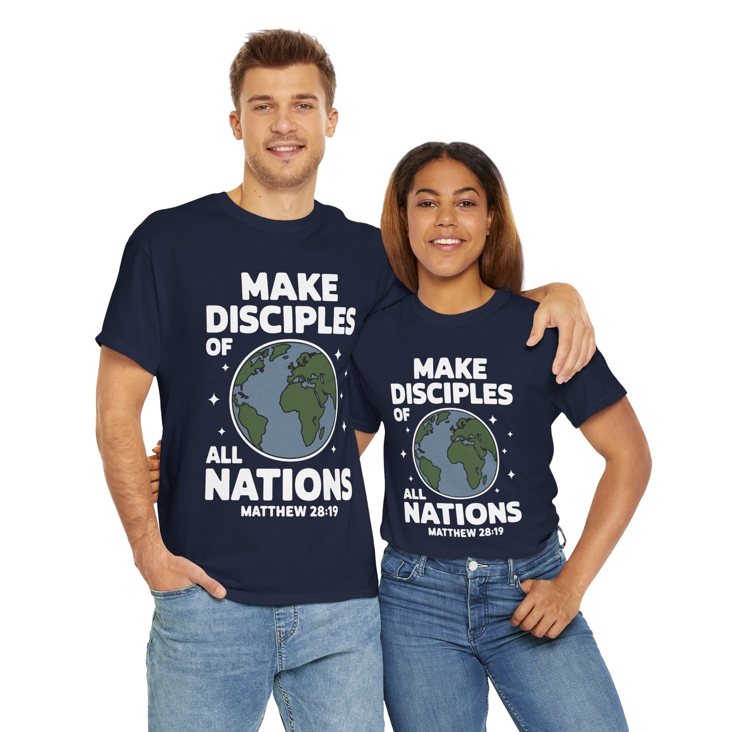 "Make Disciples" Unisex Heavy Cotton Tee