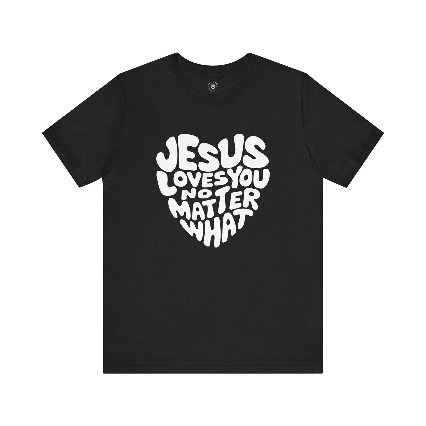 "Jesus Loves You" Women's Jersey Short Sleeve Tee