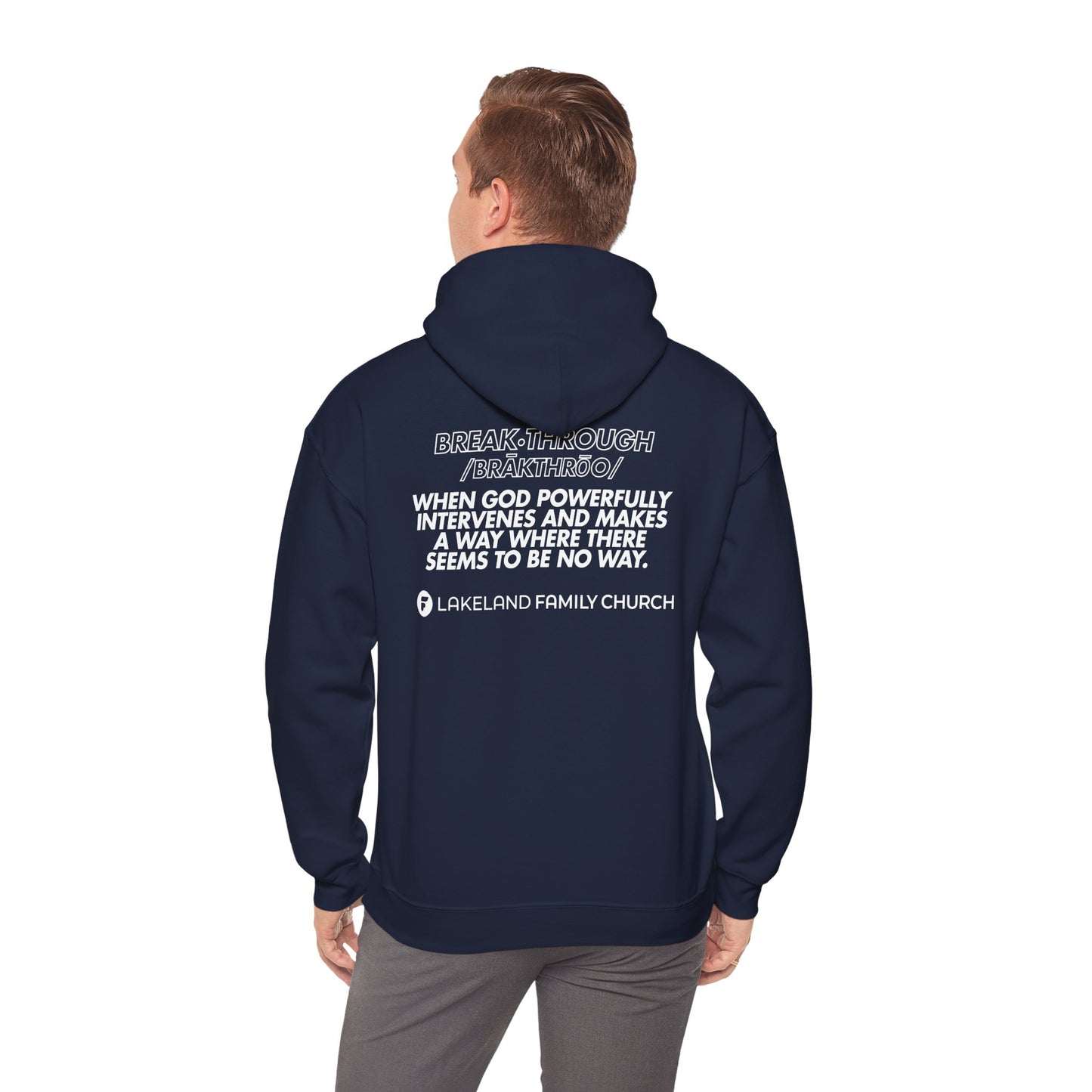 “Breakthrough” Unisex Heavy Blend™ Hooded Sweatshirt