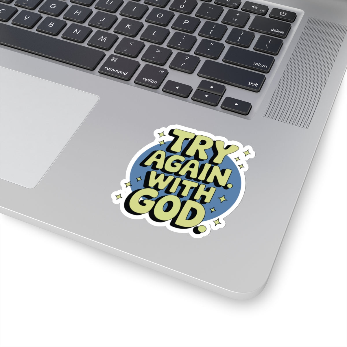 Try Again Sticker