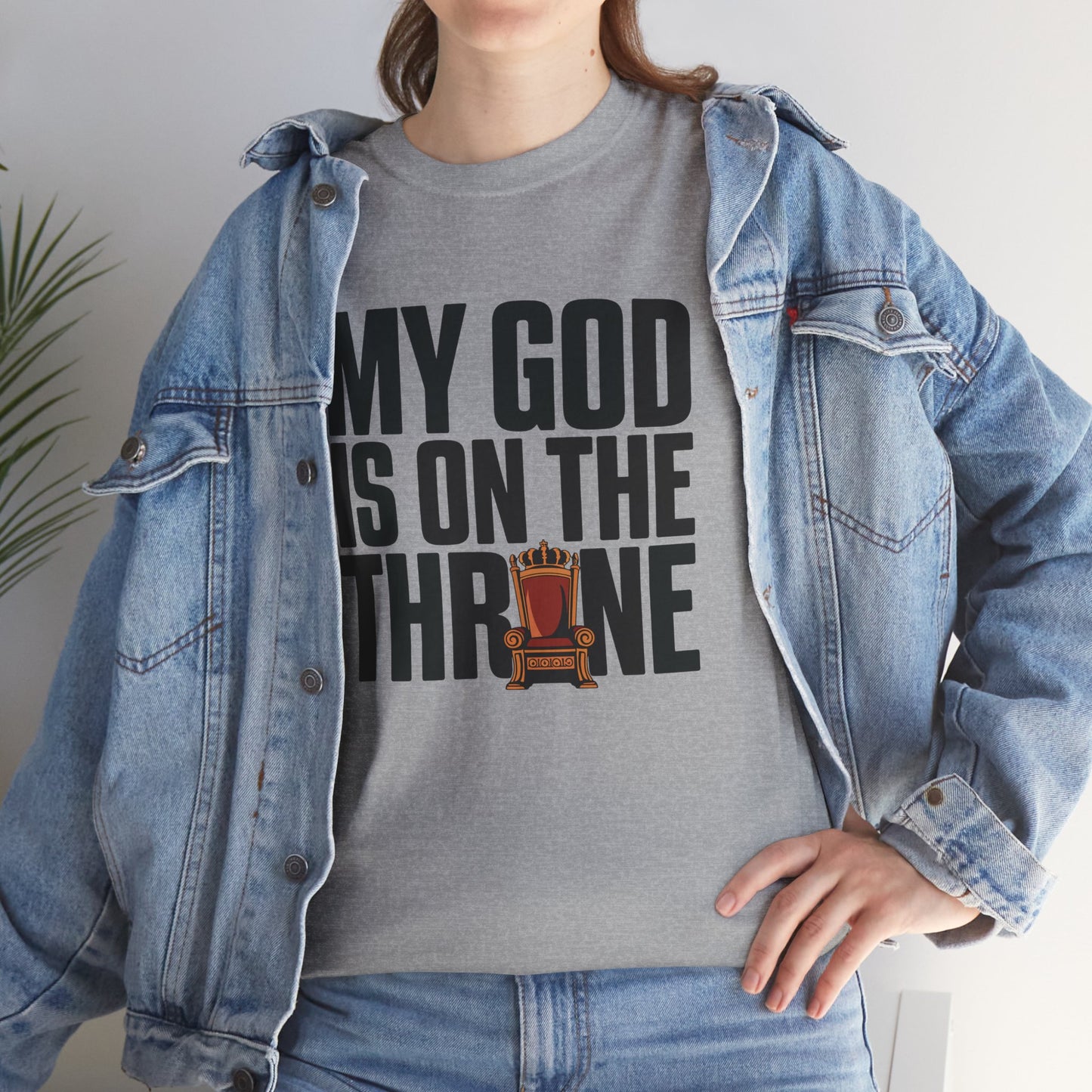 "On the Throne" Unisex Heavy Cotton Tee
