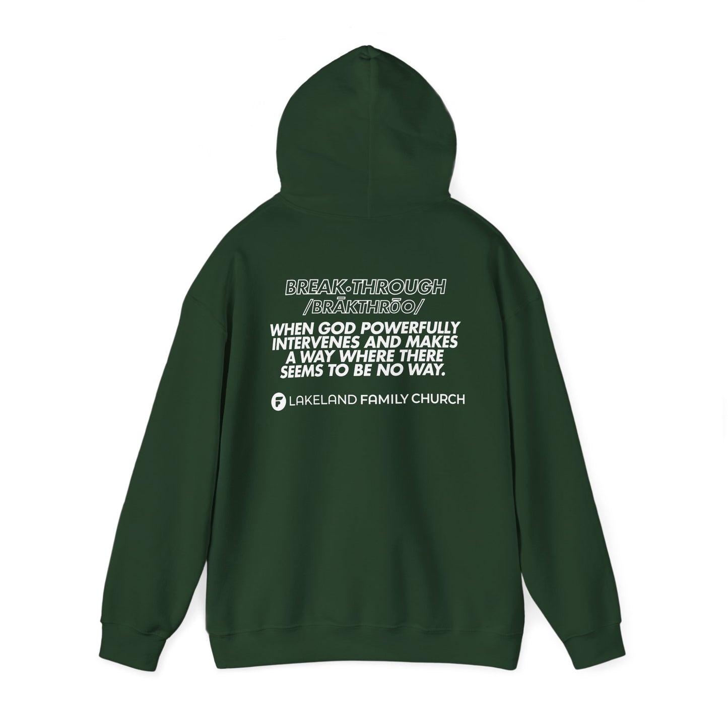 “Breakthrough” Unisex Heavy Blend™ Hooded Sweatshirt