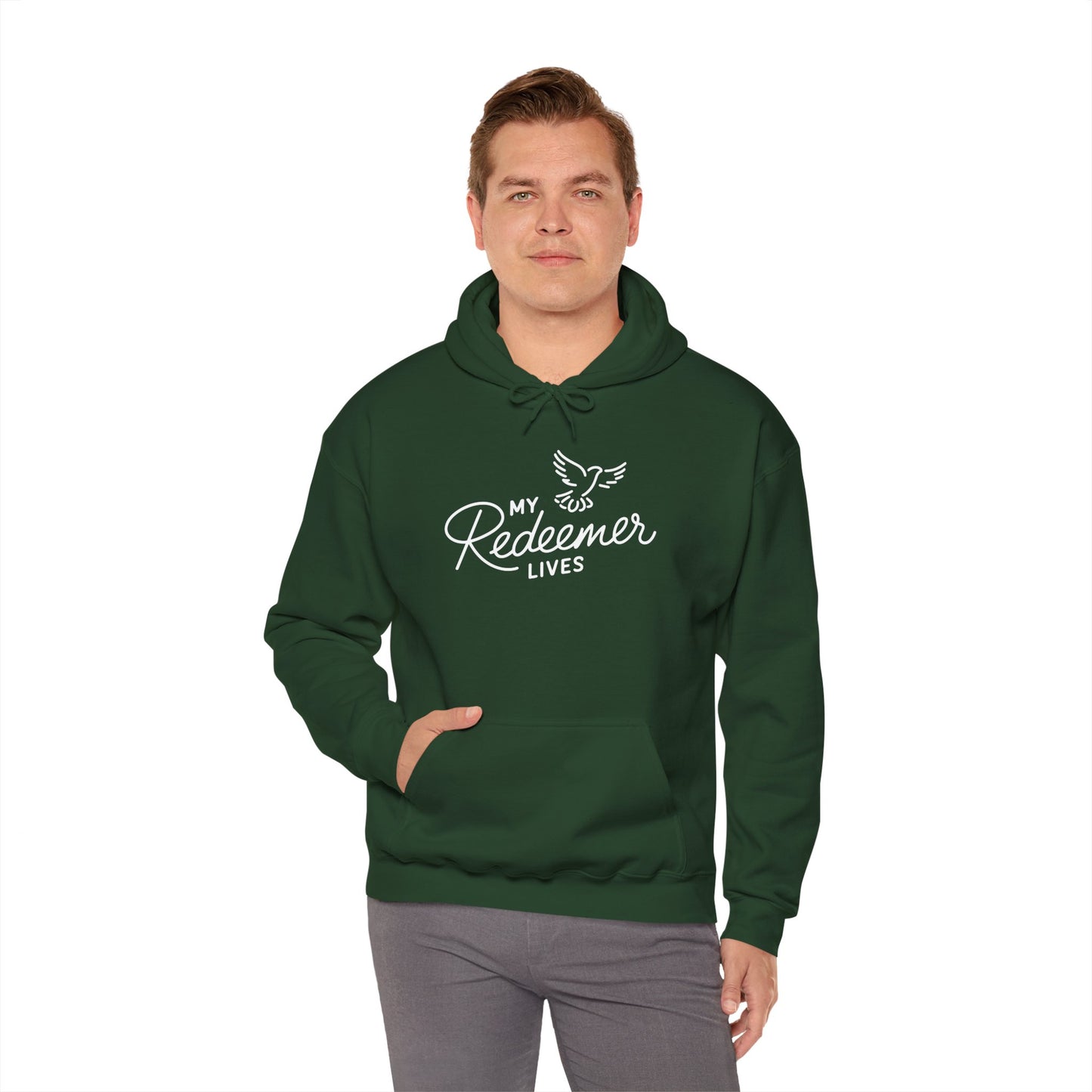 “My Redeemer” Unisex Heavy Blend™ Hooded Sweatshirt