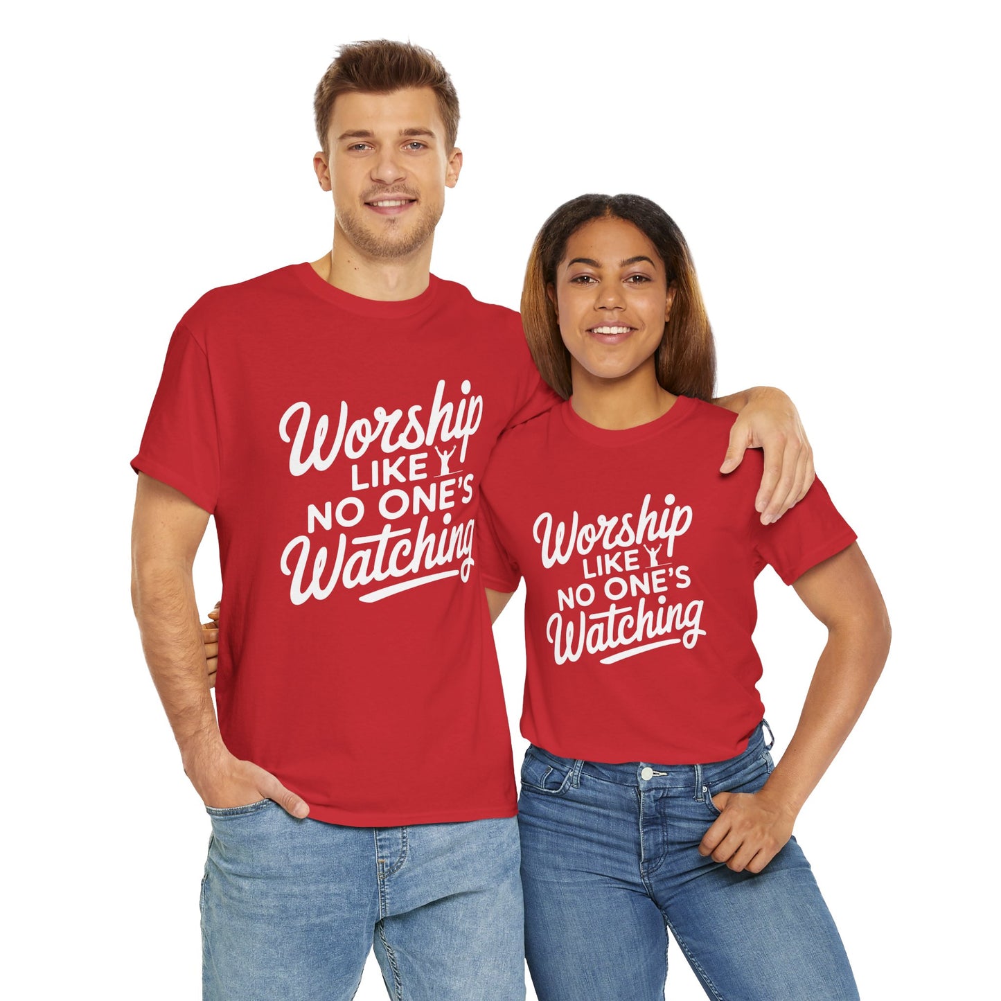 "Worship" Unisex Heavy Cotton Tee