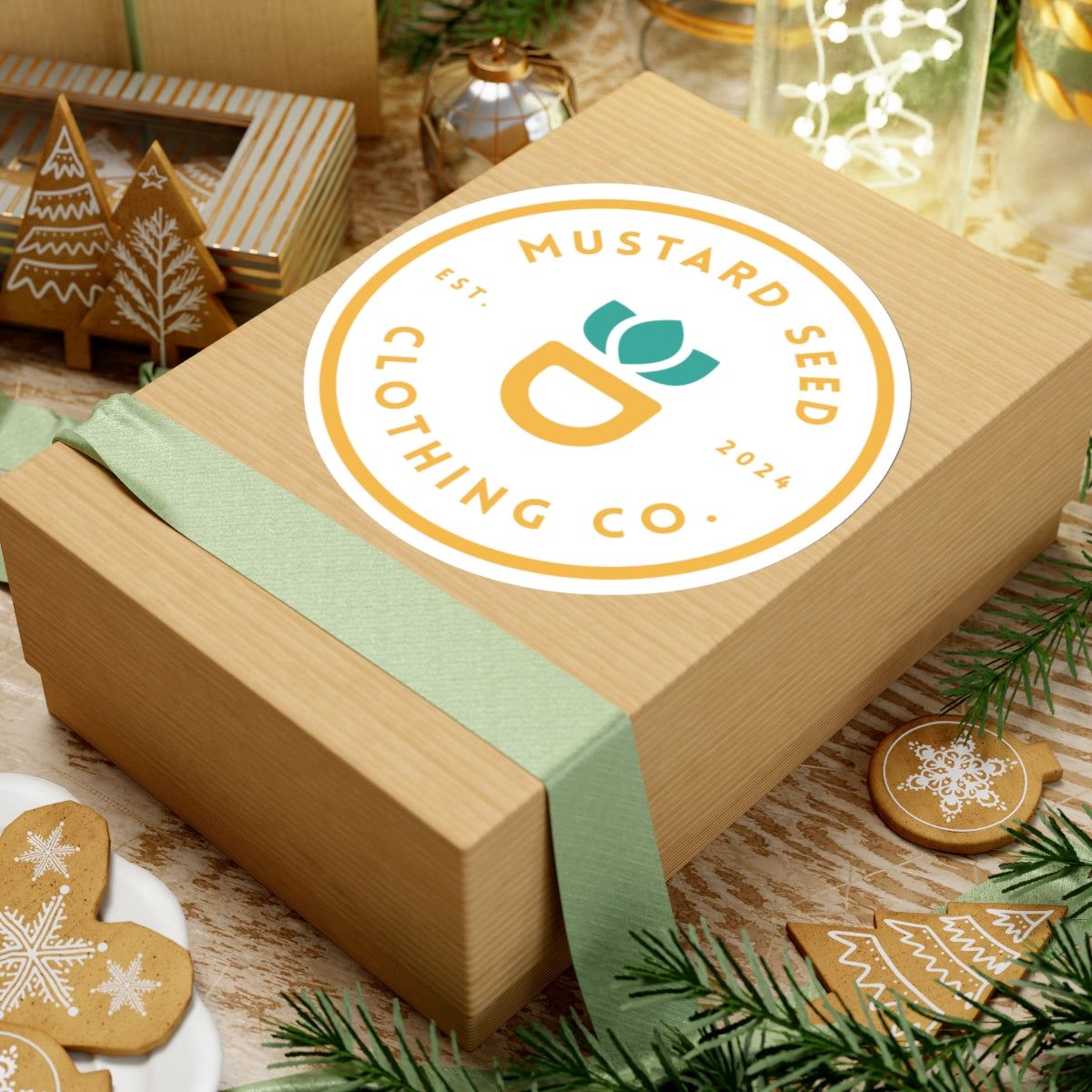 Mustard Seed Branded Sticker