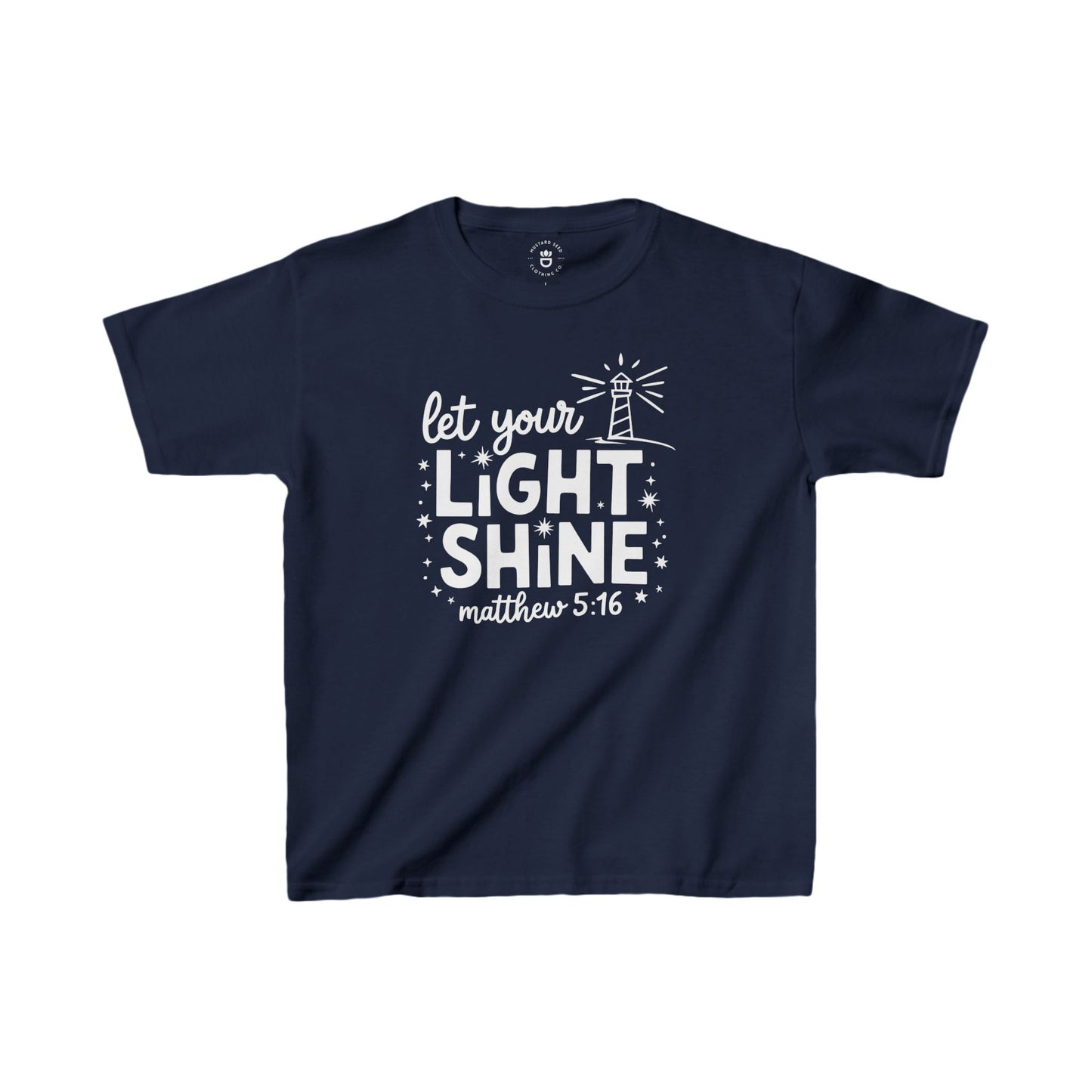 "Let Your Light Shine" Kids Heavy Cotton™ Tee
