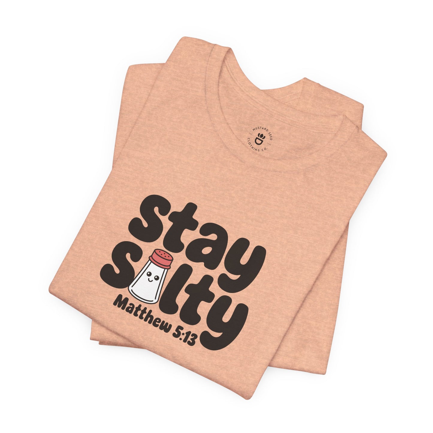 "Stay Salty" Women's Jersey Short Sleeve Tee