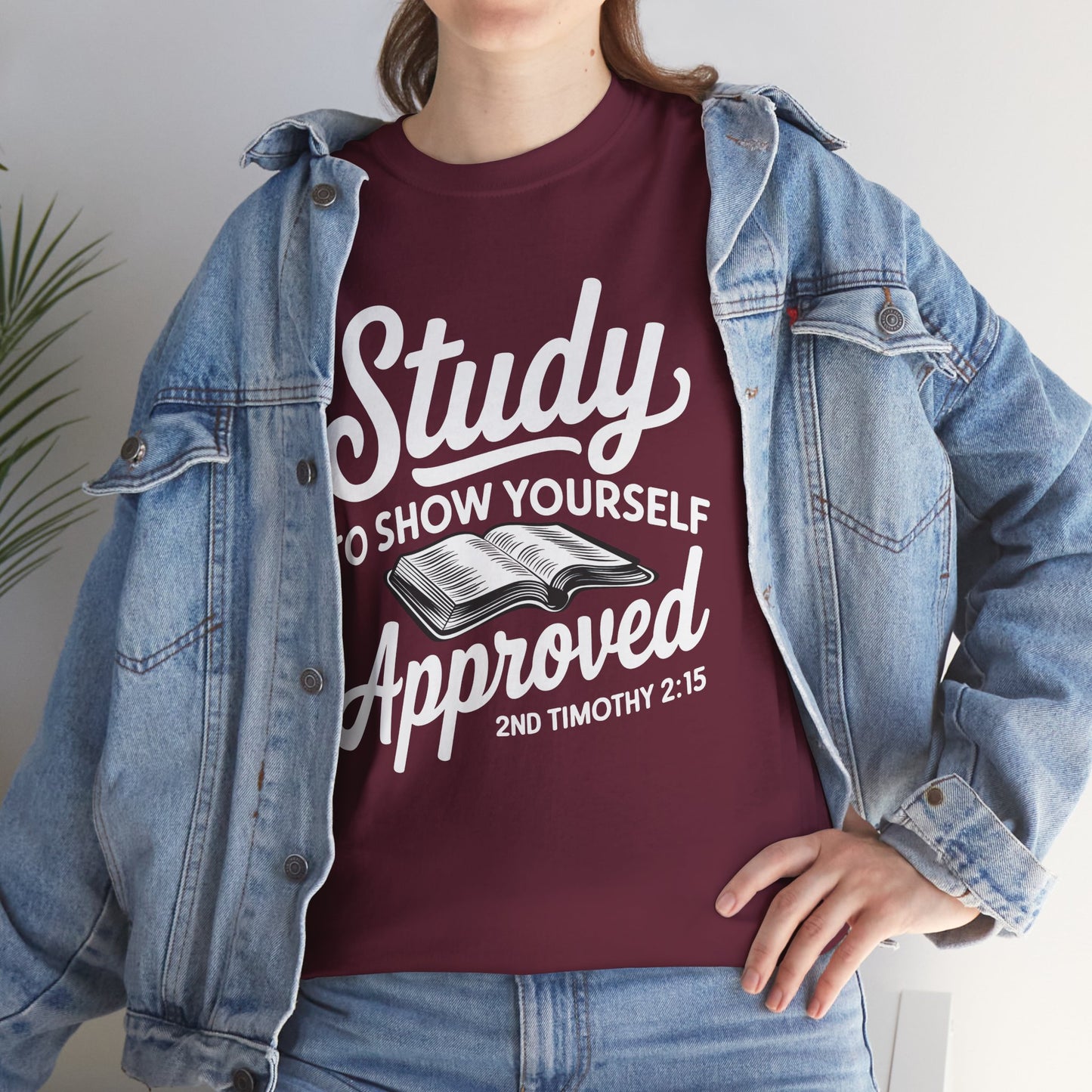 "Study to Show" Unisex Heavy Cotton Tee