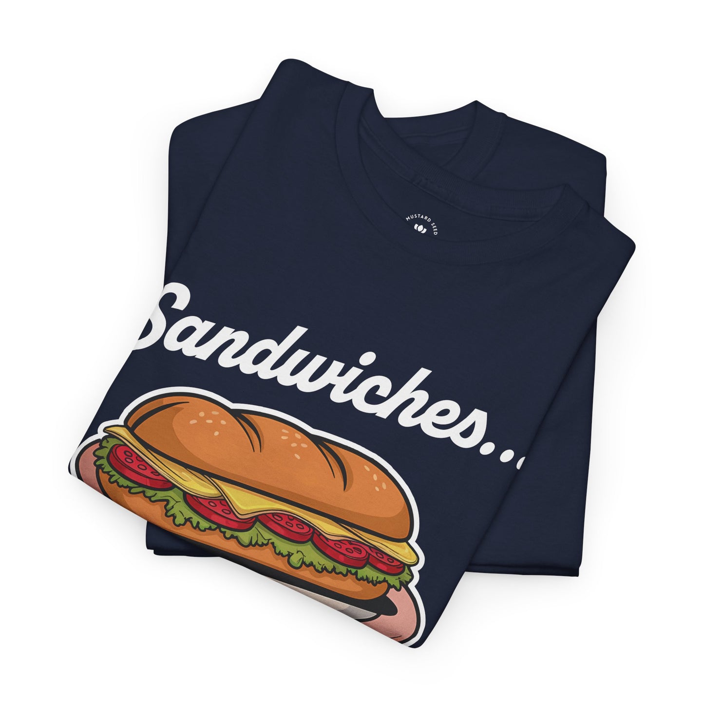 "Sandwiches" Unisex Heavy Cotton Tee