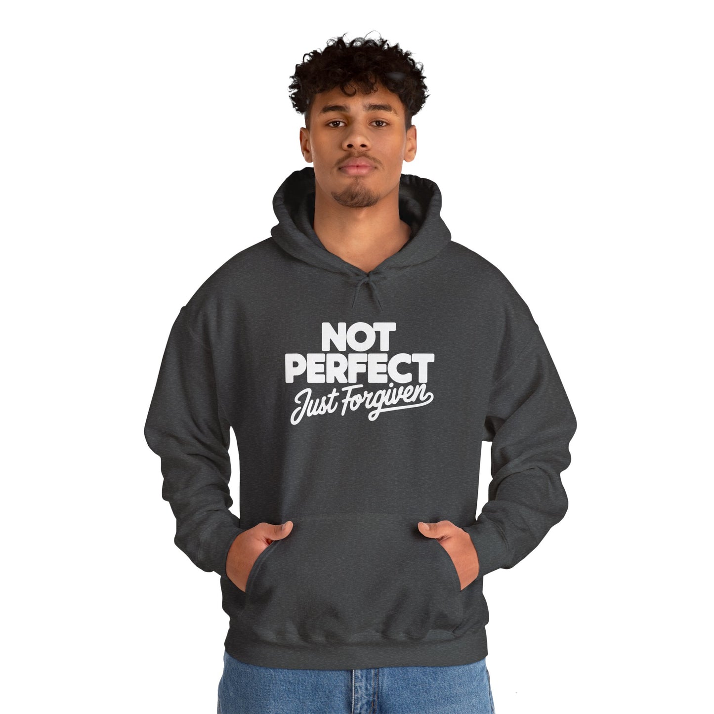 “Not Perfect” Unisex Heavy Blend™ Hooded Sweatshirt