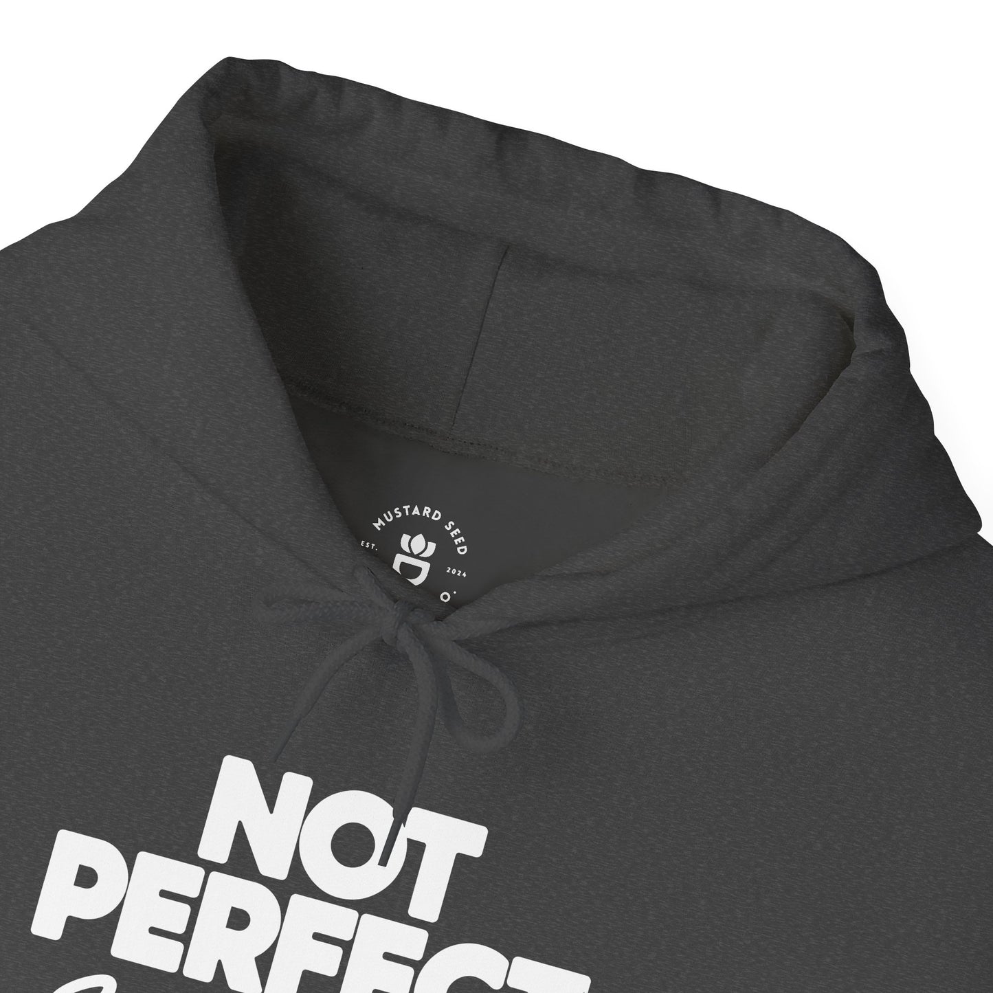 “Not Perfect” Unisex Heavy Blend™ Hooded Sweatshirt