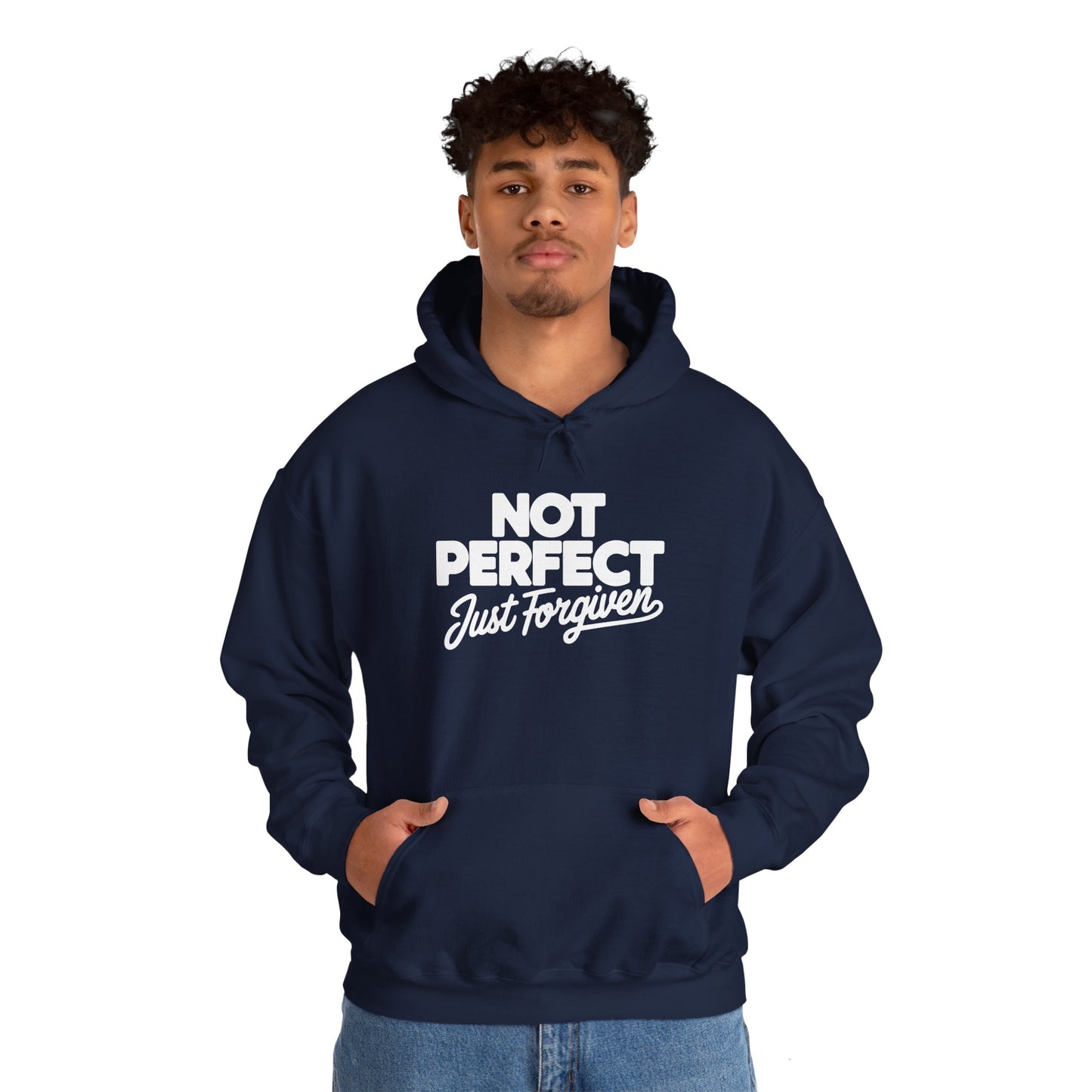 “Not Perfect” Unisex Heavy Blend™ Hooded Sweatshirt