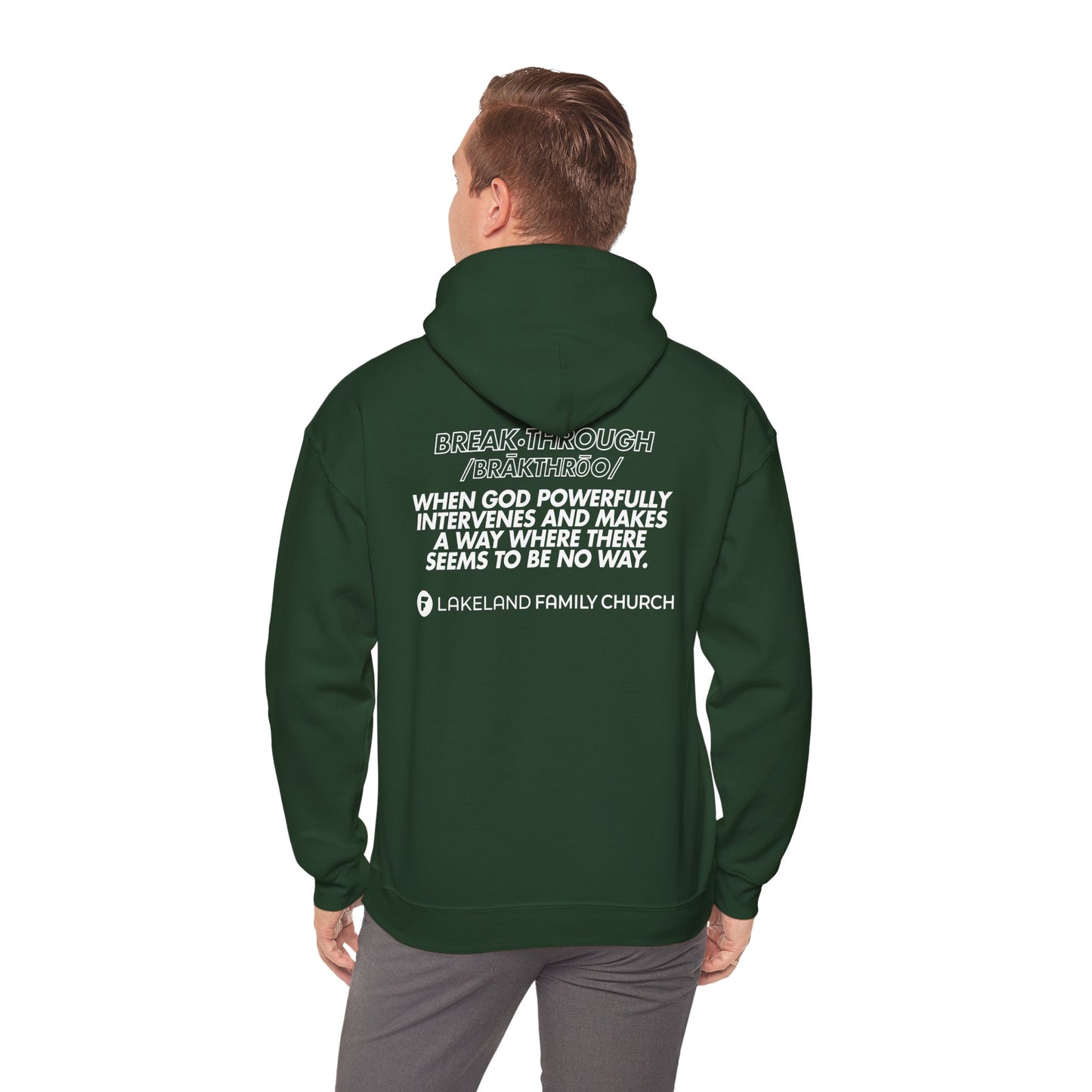 “Breakthrough” Unisex Heavy Blend™ Hooded Sweatshirt