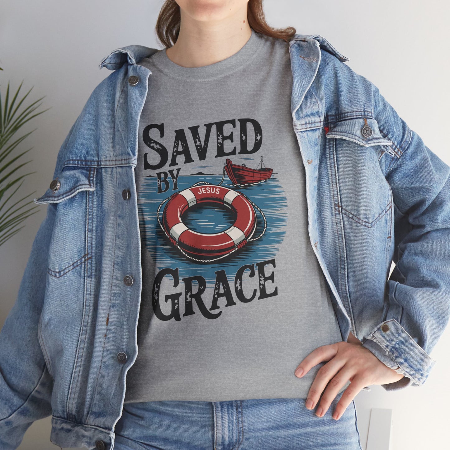 "Life Preserver" Unisex Heavy Cotton Tee