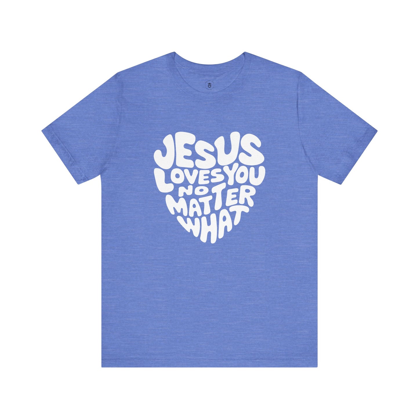 "Jesus Loves You" Women's Jersey Short Sleeve Tee
