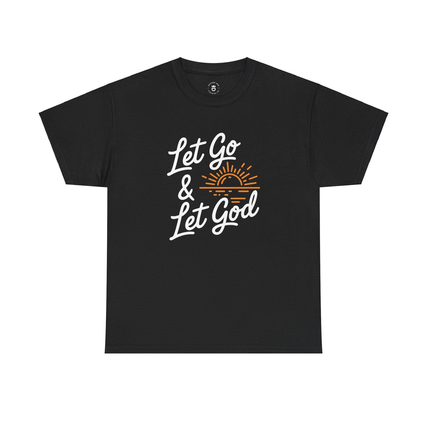 "Let Go & Let God" Unisex Heavy Cotton Tee