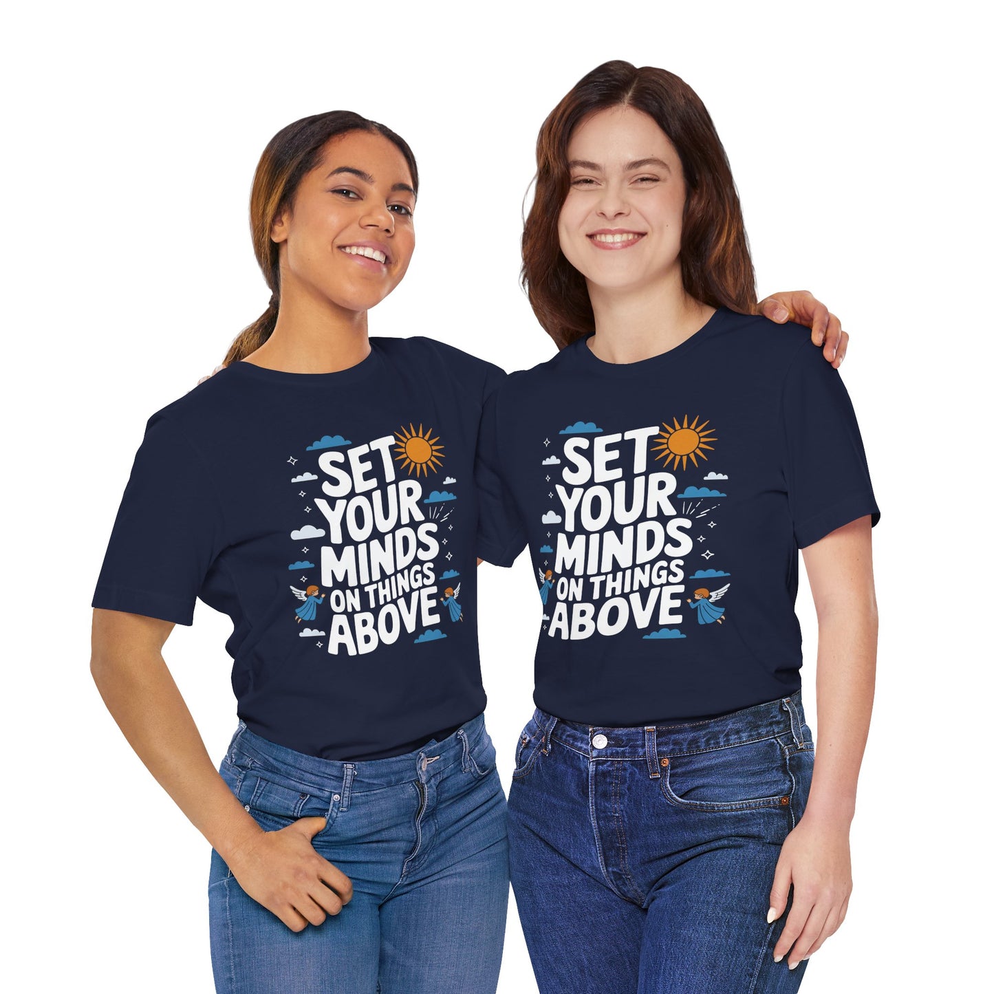 "Set Your Minds" Women's Jersey Short Sleeve Tee