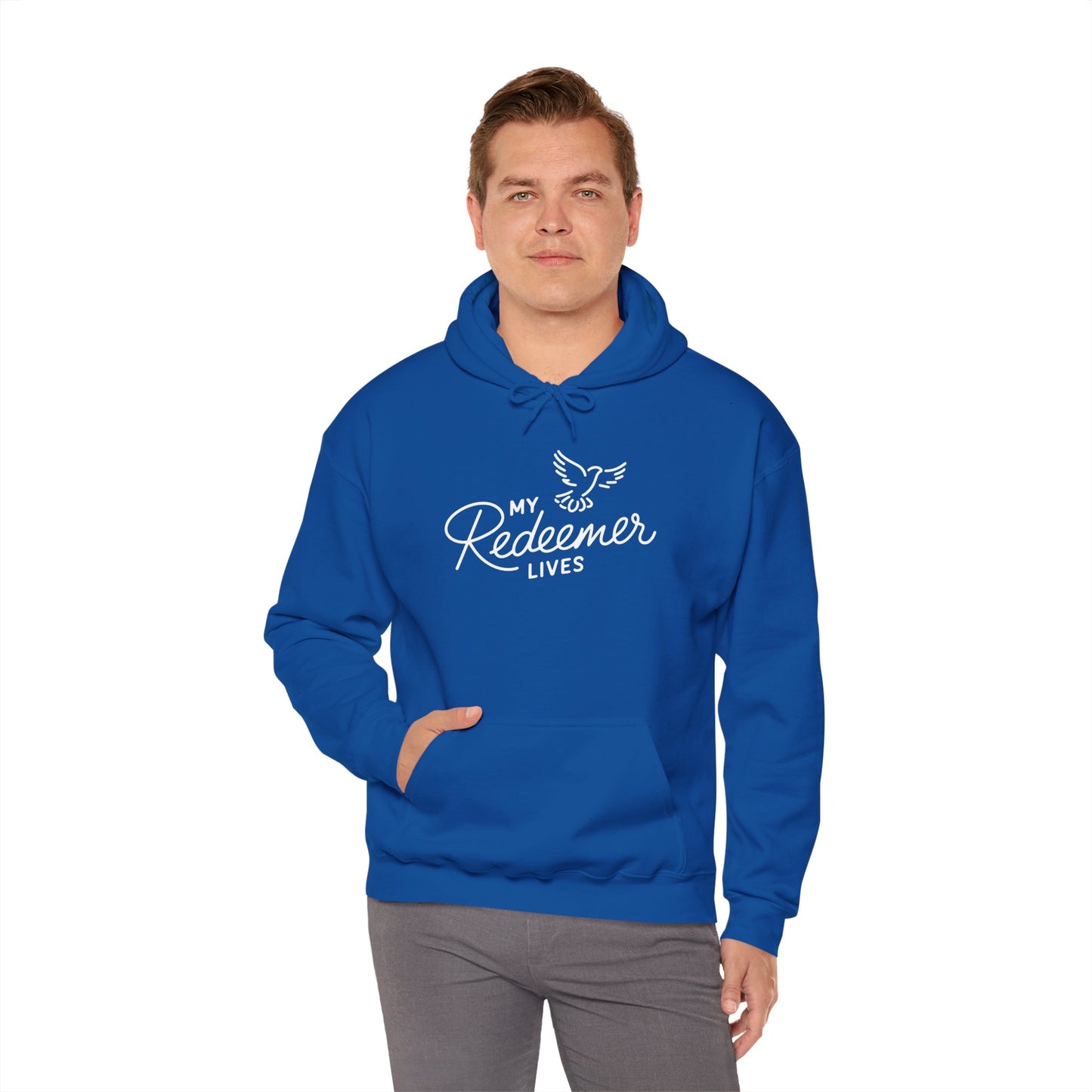 “My Redeemer” Unisex Heavy Blend™ Hooded Sweatshirt