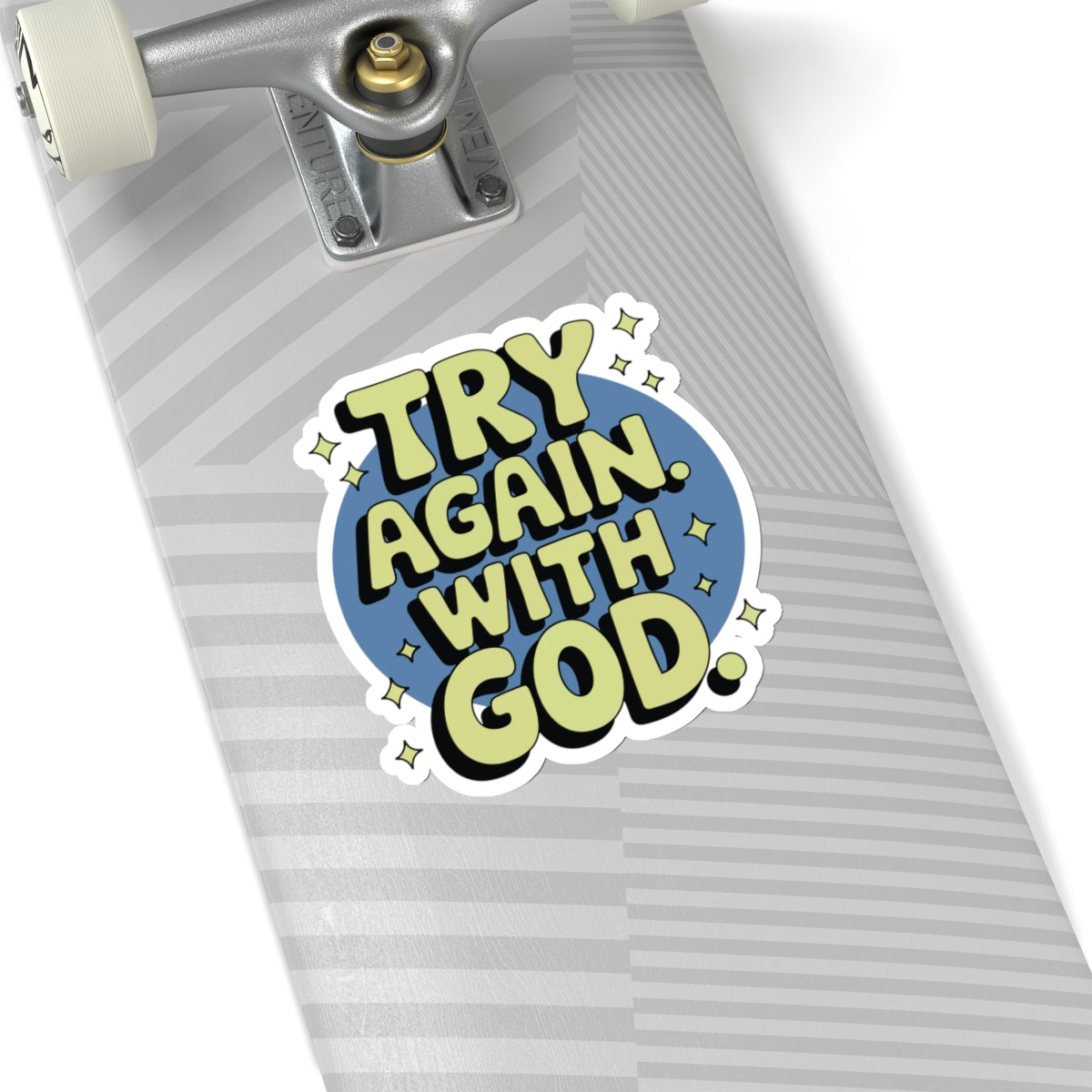 Try Again Sticker
